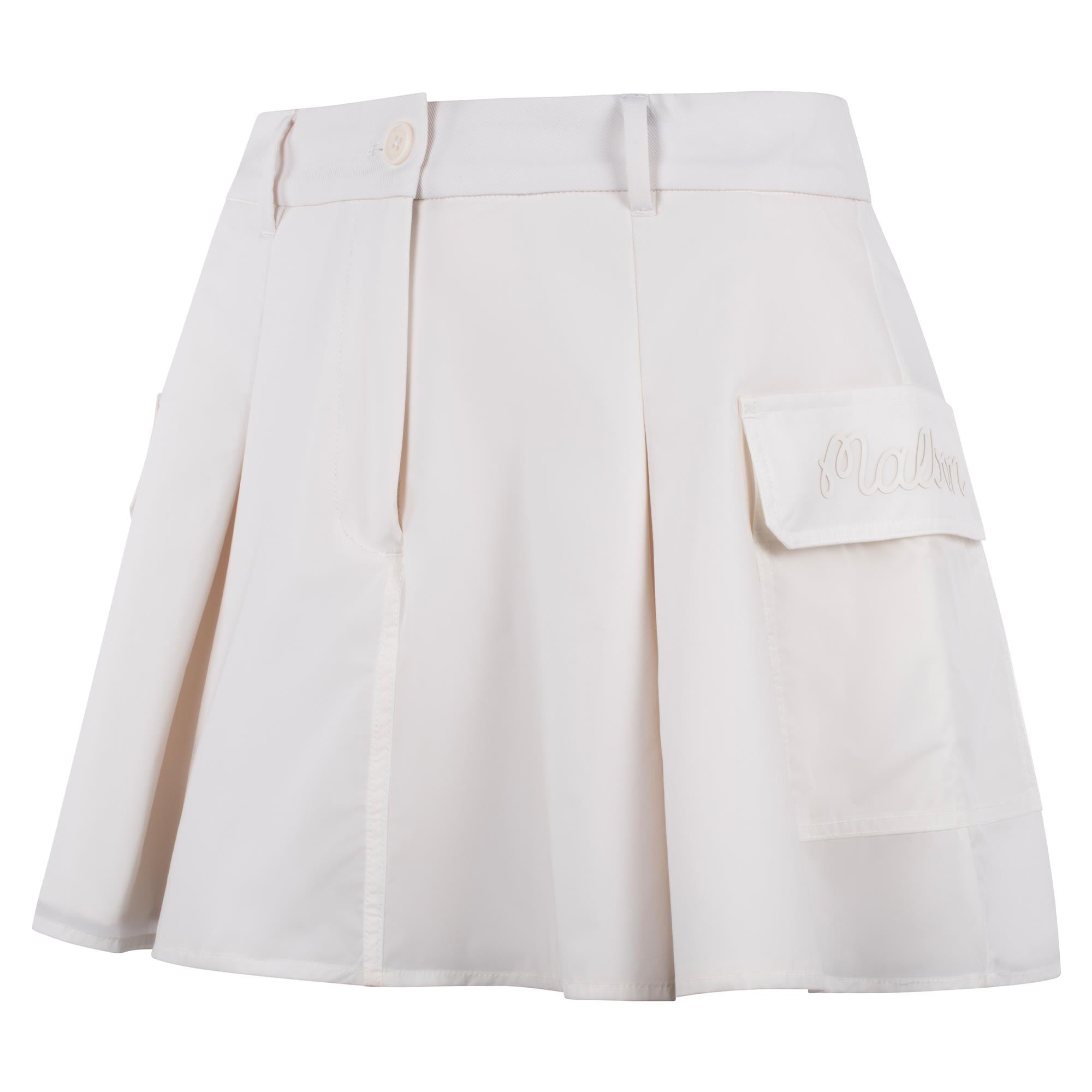 Malbon Golf Emery Ladies Golf Skirt Vanilla