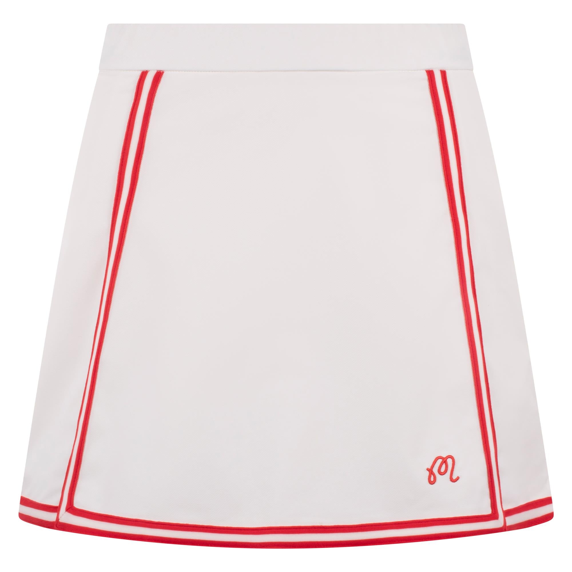 Malbon Golf Lia Ladies Golf Skirt Vanilla