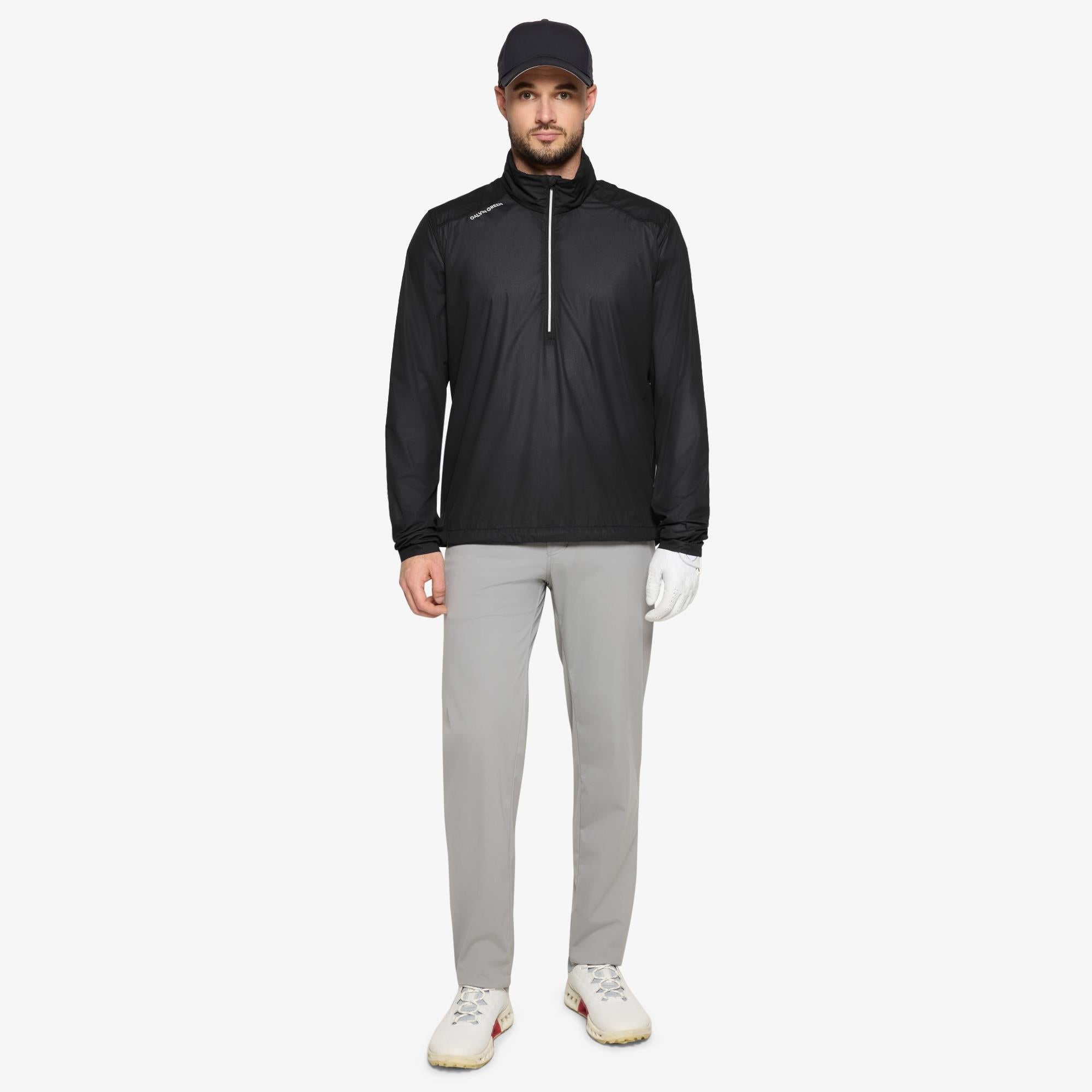 Galvin Green Larry Interface Lightweight Windproof Golf Jacket Black