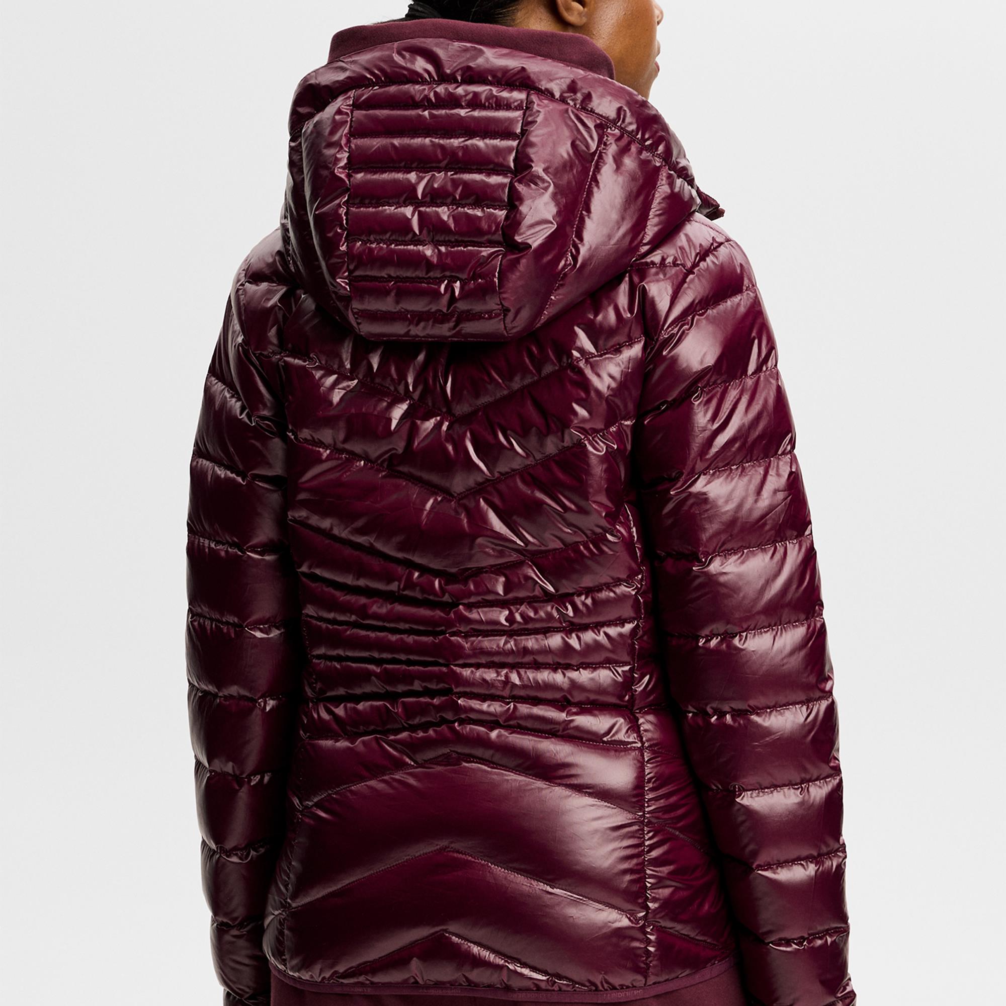 J Lindeberg Lara Light Down Hood Ladies Jacket Winetasting