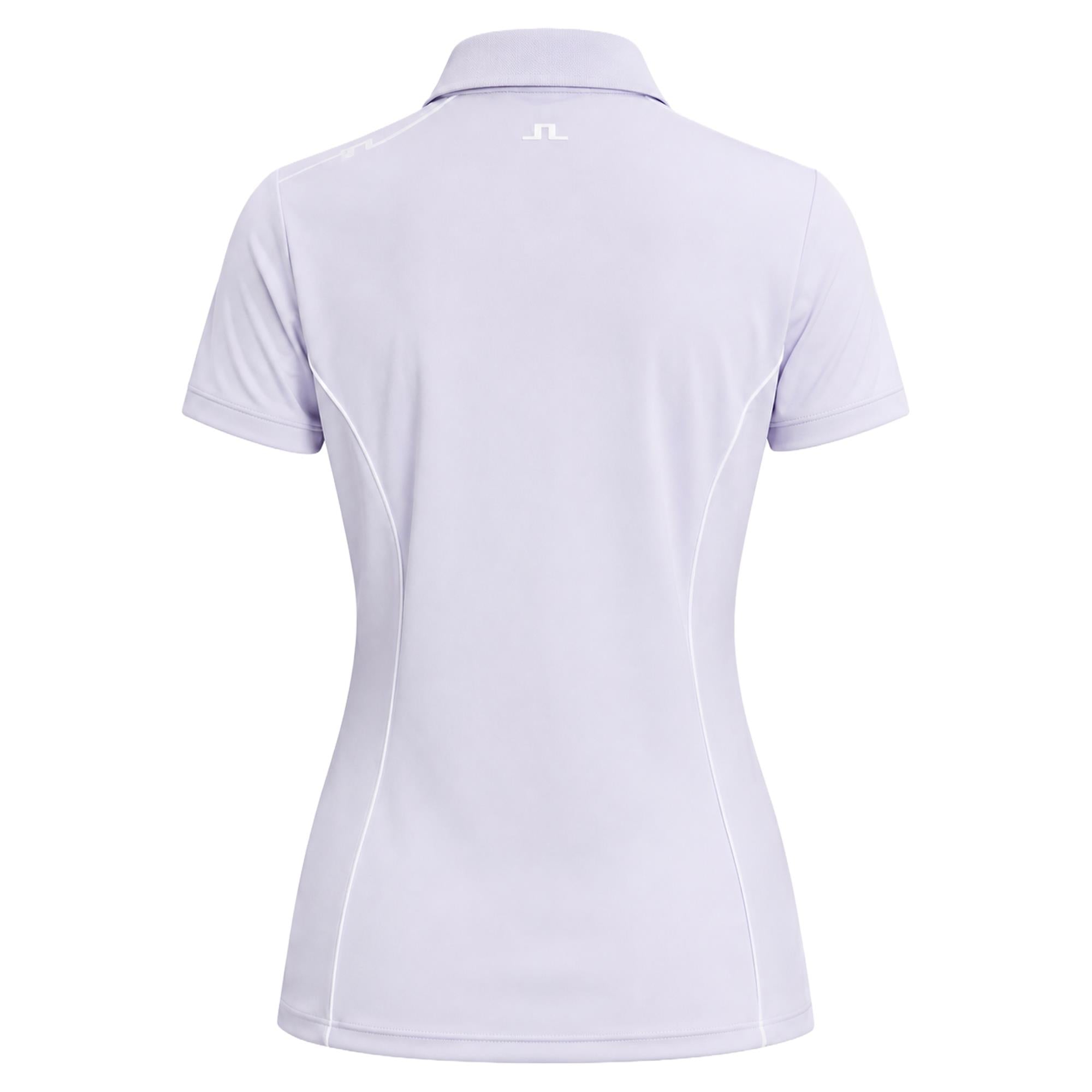 J Lindeberg Leyla Ladies Golf Polo Shirt Purple Heather