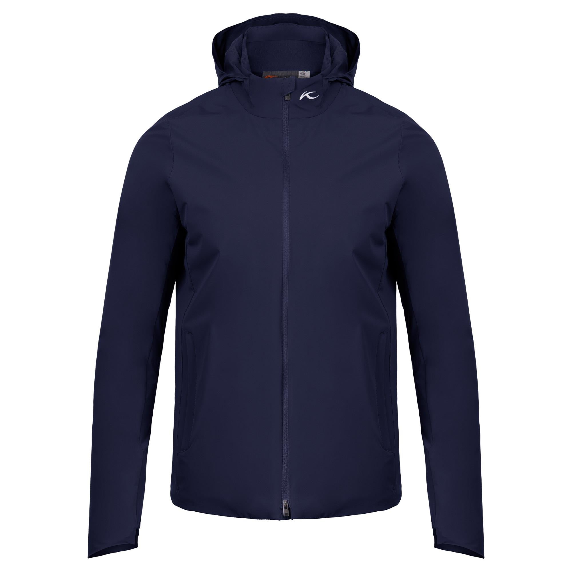 KJUS Atmosphere Insulated Mens Windproof Golf Jacket Atlanta Blue