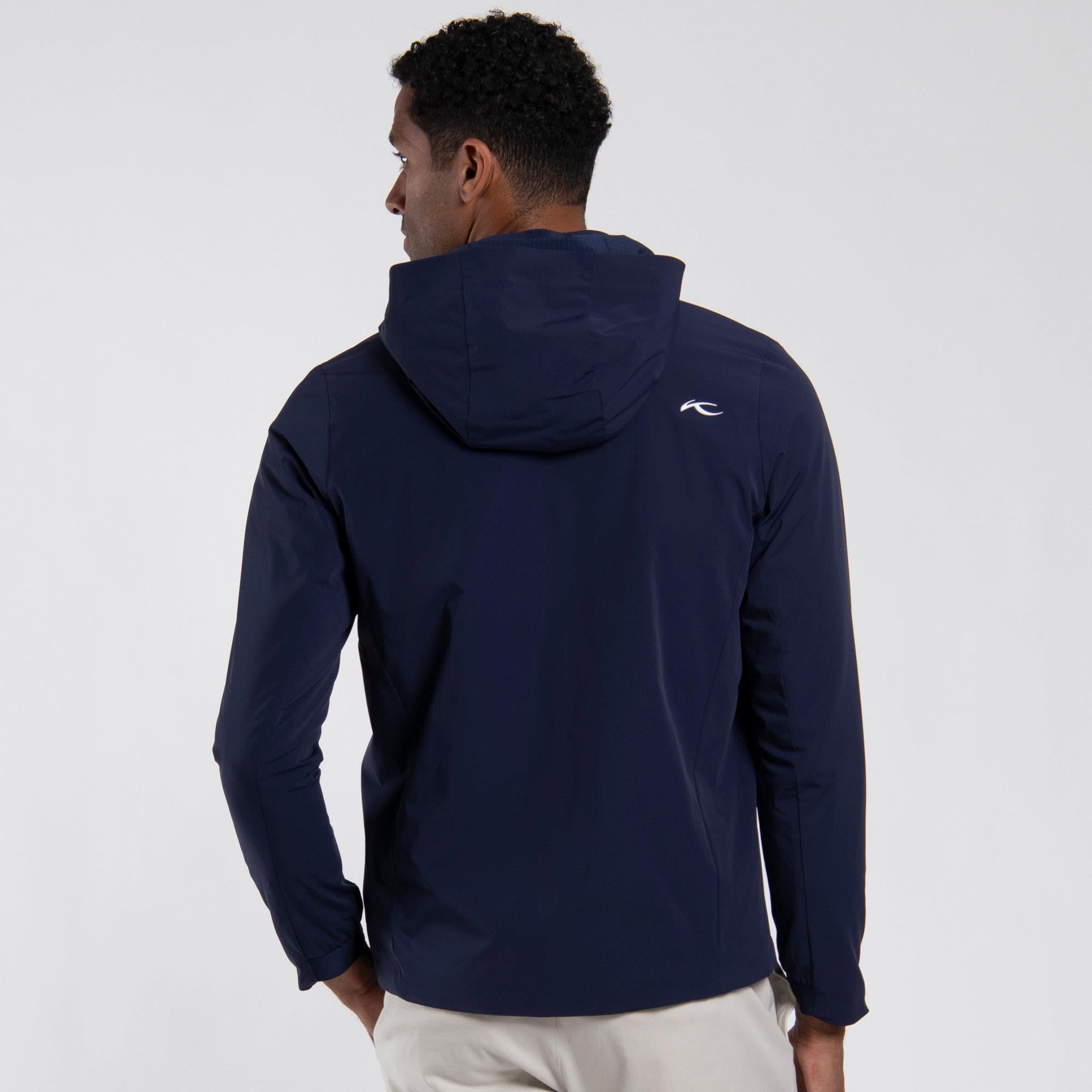 KJUS Atmosphere Insulated Mens Windproof Golf Jacket Atlanta Blue