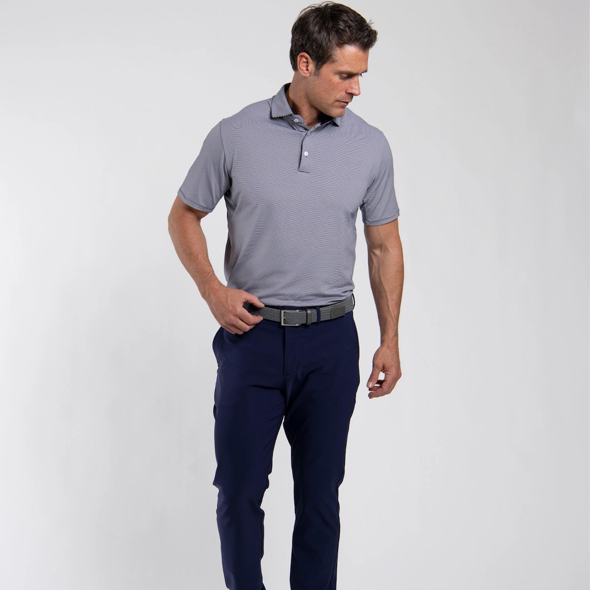 KJUS Ike Warm 2.0 Mens Golf Trousers Atlanta Blue