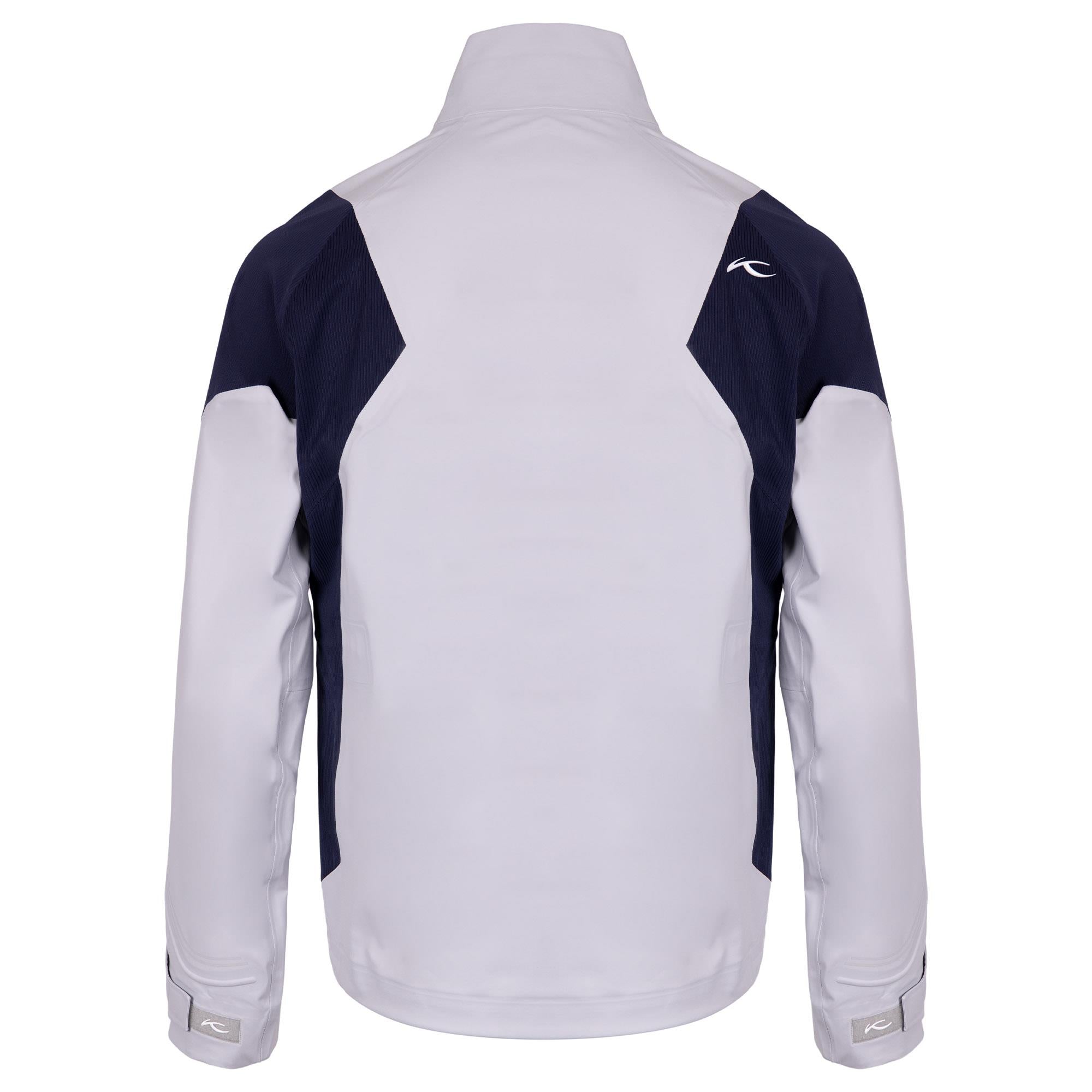 KJUS Pro 3L 3.0 Mens Waterproof Golf Jacket Alloy/Atlanta Blue