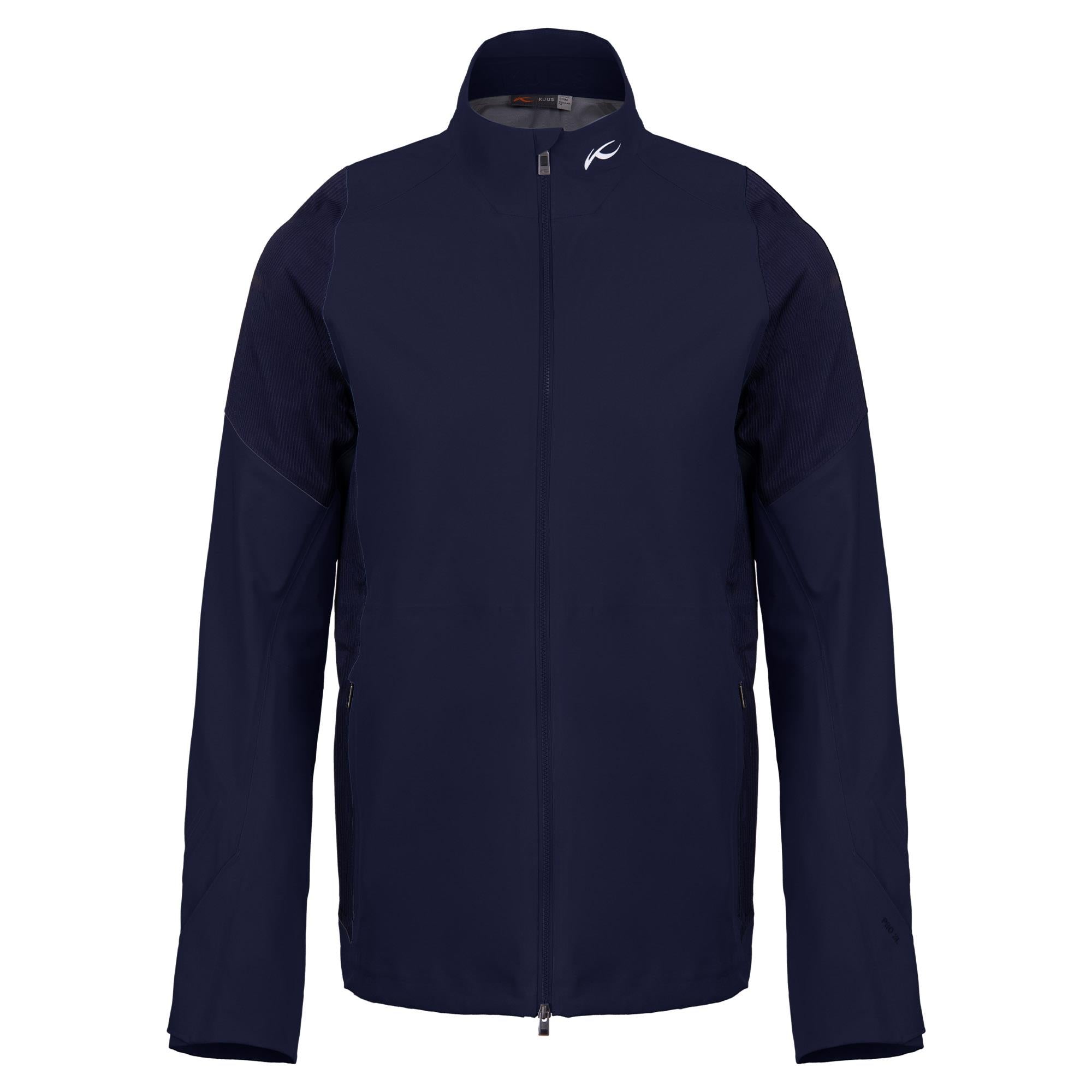 KJUS Pro 3L 3.0 Mens Waterproof Golf Jacket Atlanta Blue