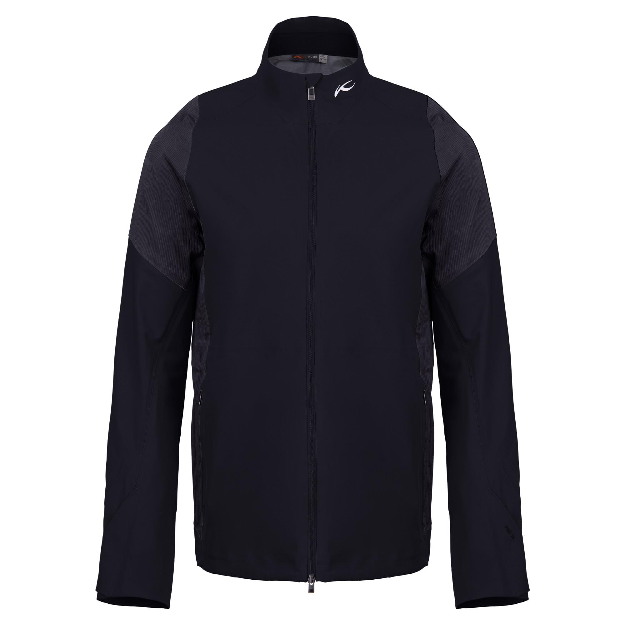 KJUS Pro 3L 3.0 Mens Waterproof Golf Jacket Black
