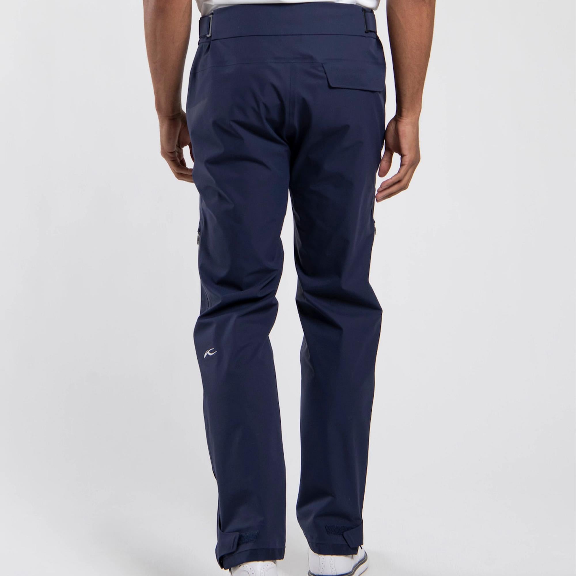 KJUS Pro 3L 3.0 Mens Waterproof Golf Trousers Atlanta Blue