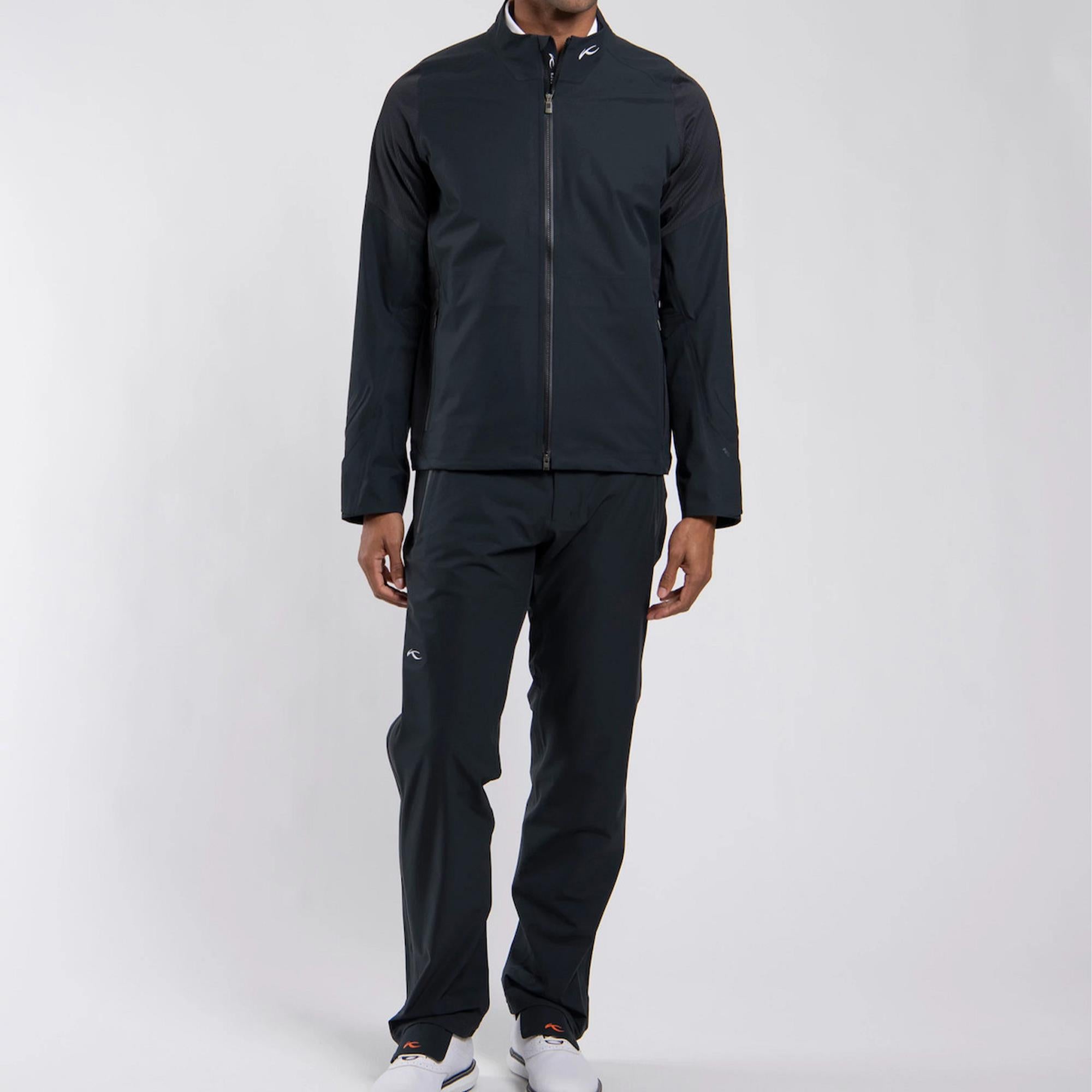 KJUS Pro 3L 3.0 Mens Waterproof Golf Trousers Black