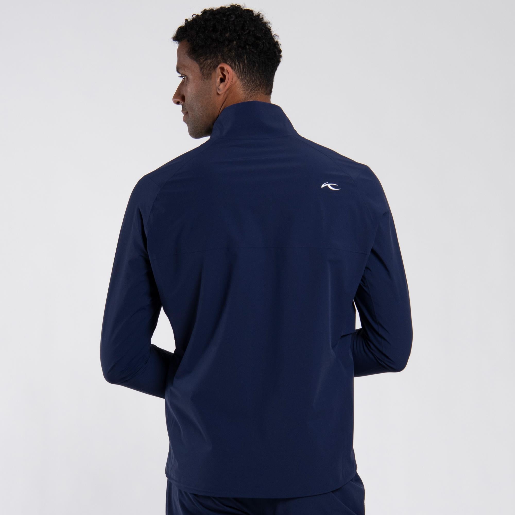 KJUS Rain Rescue 2.0 Mens Waterproof Golf Jacket Atlanta Blue