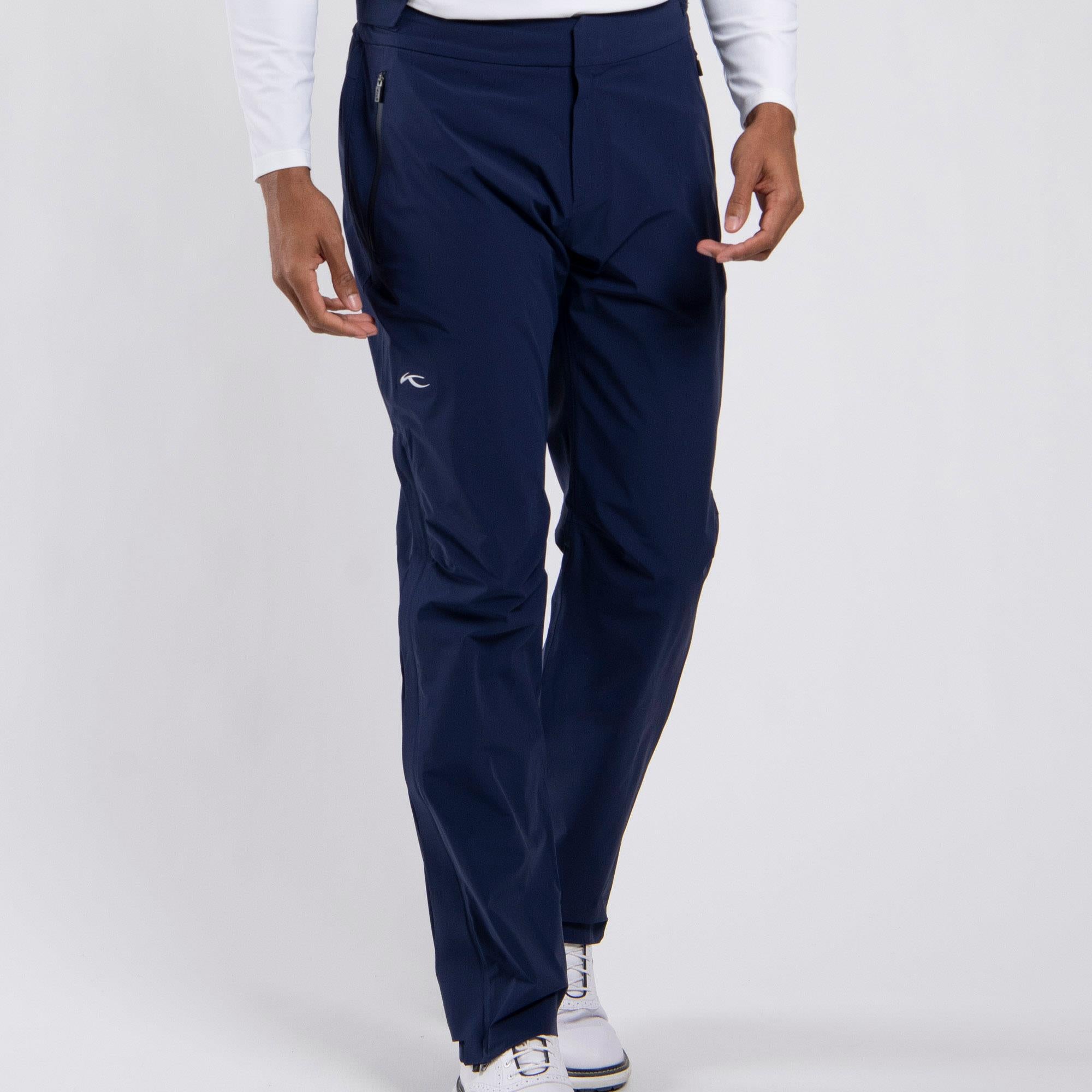 KJUS Rain Rescue 2.0 Mens Waterproof Golf Trousers Atlanta Blue