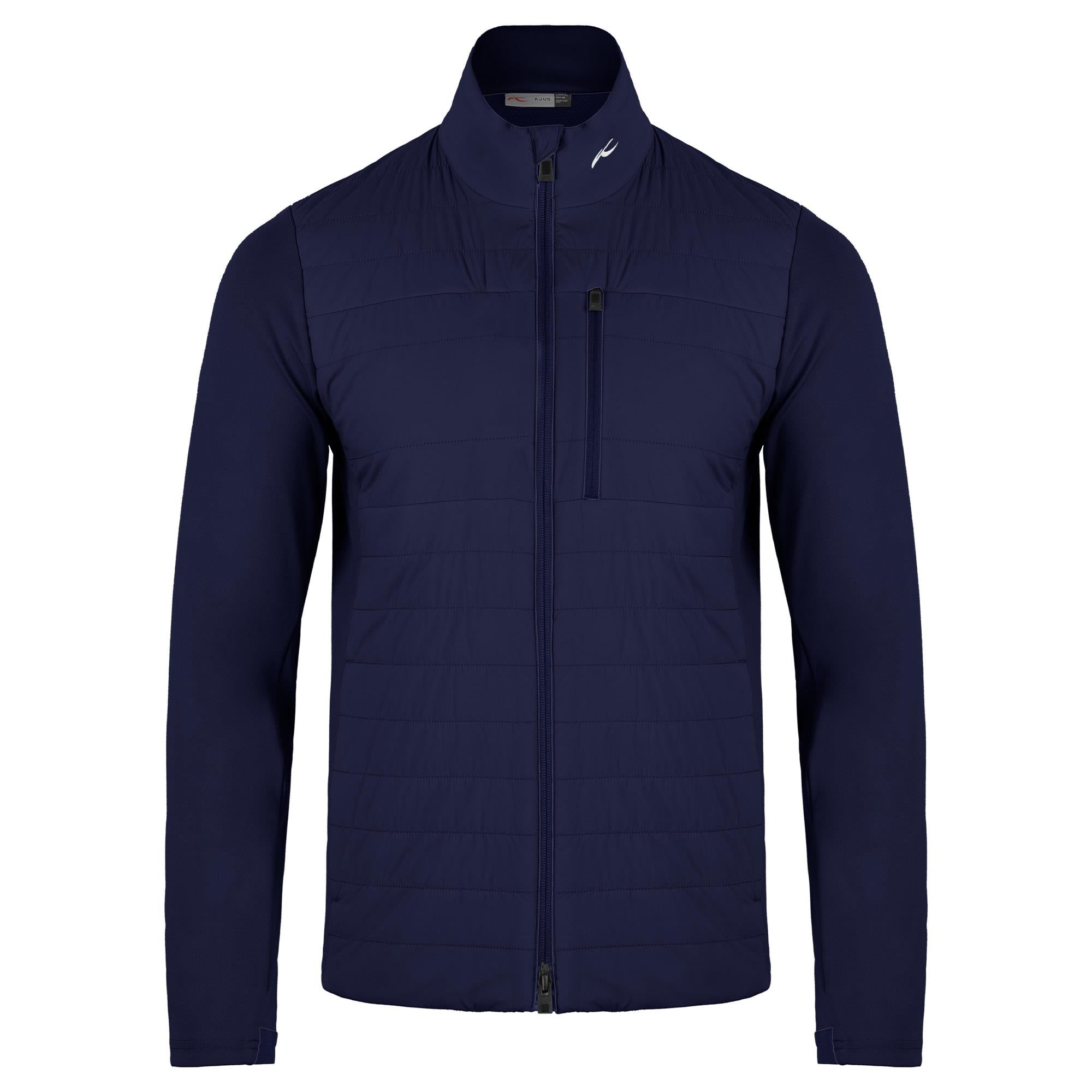 KJUS Reach Insulated Mens Golf Jacket Atlanta Blue