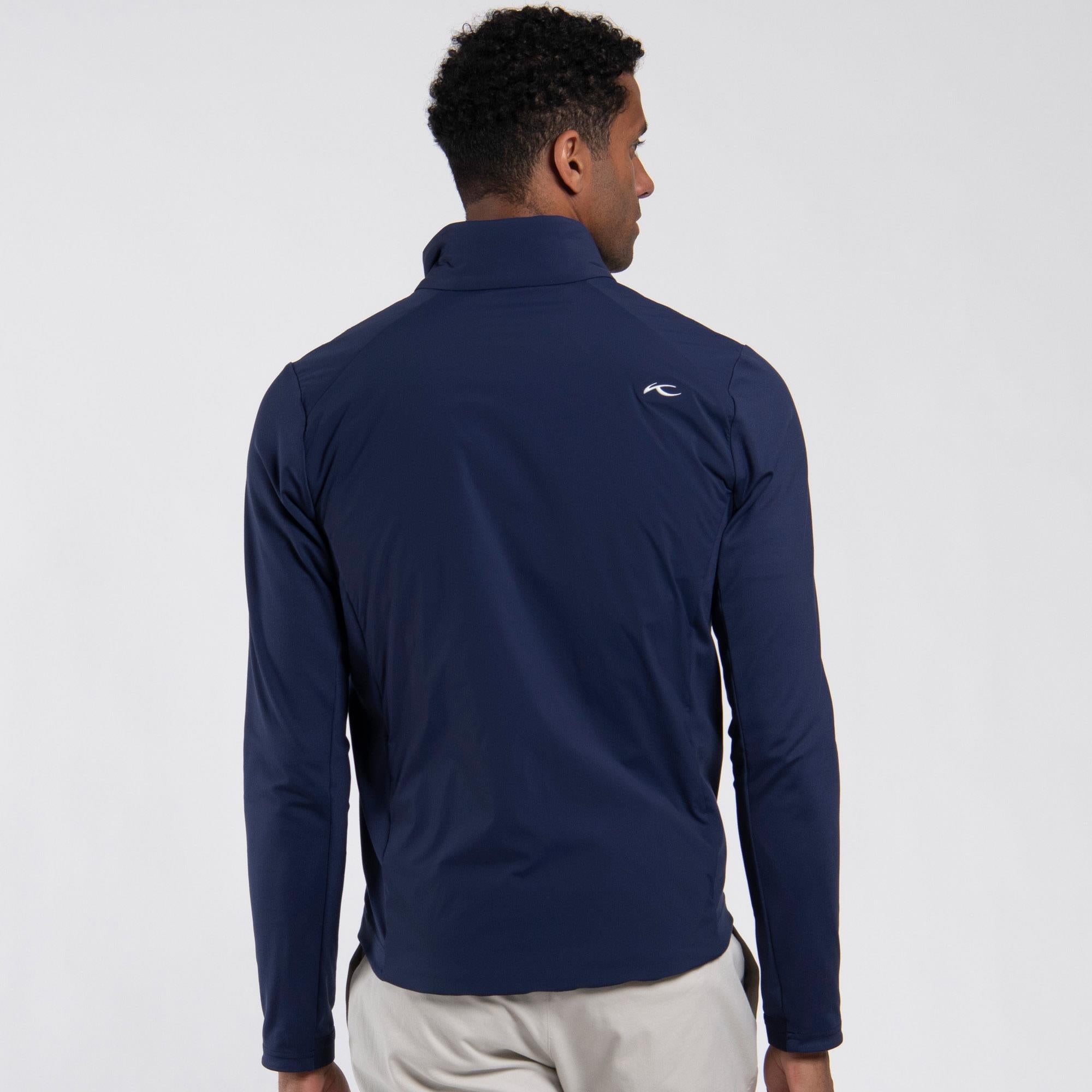 KJUS Reach Insulated Mens Golf Jacket Atlanta Blue