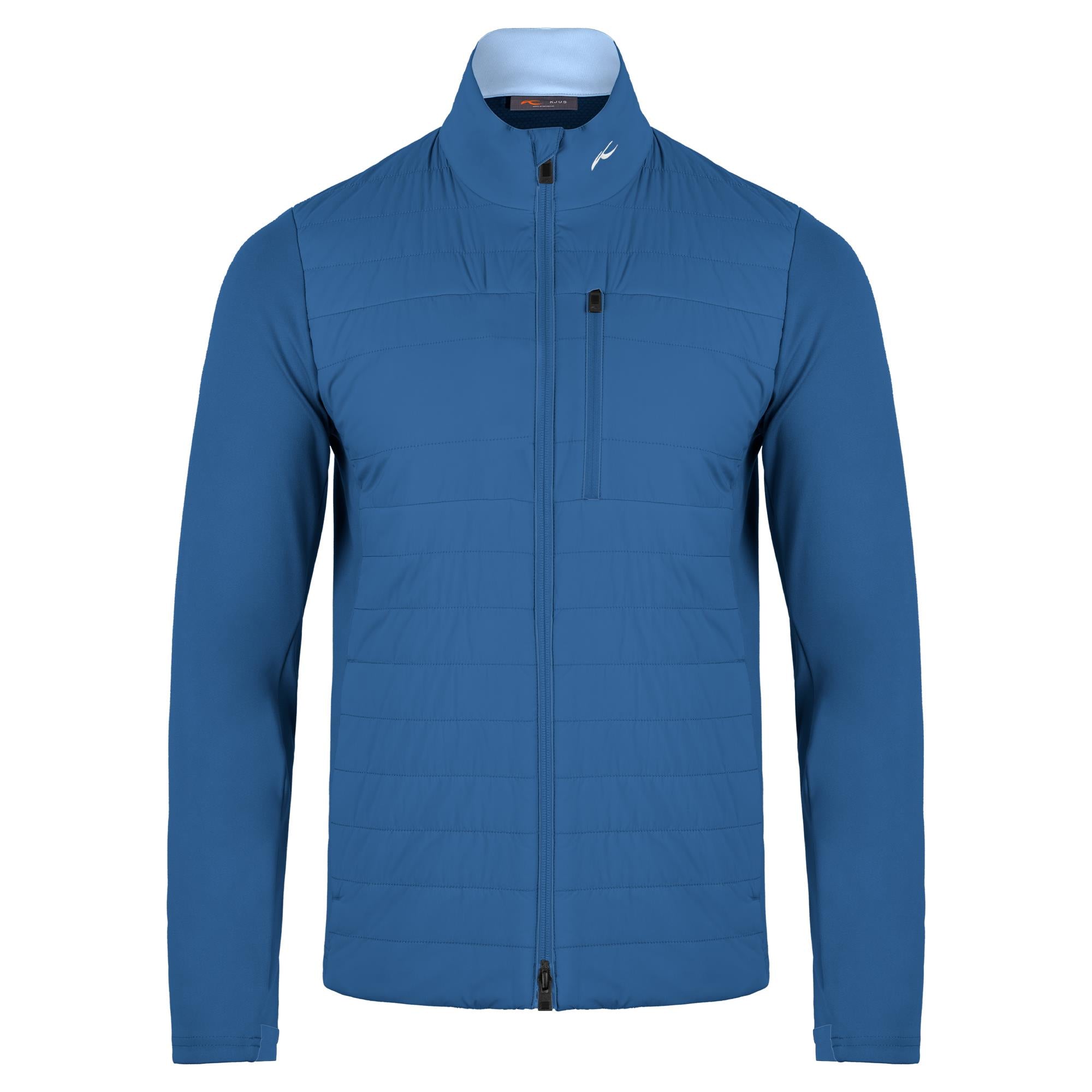 KJUS Reach Insulated Mens Golf Jacket Maritime/Vapor Blue