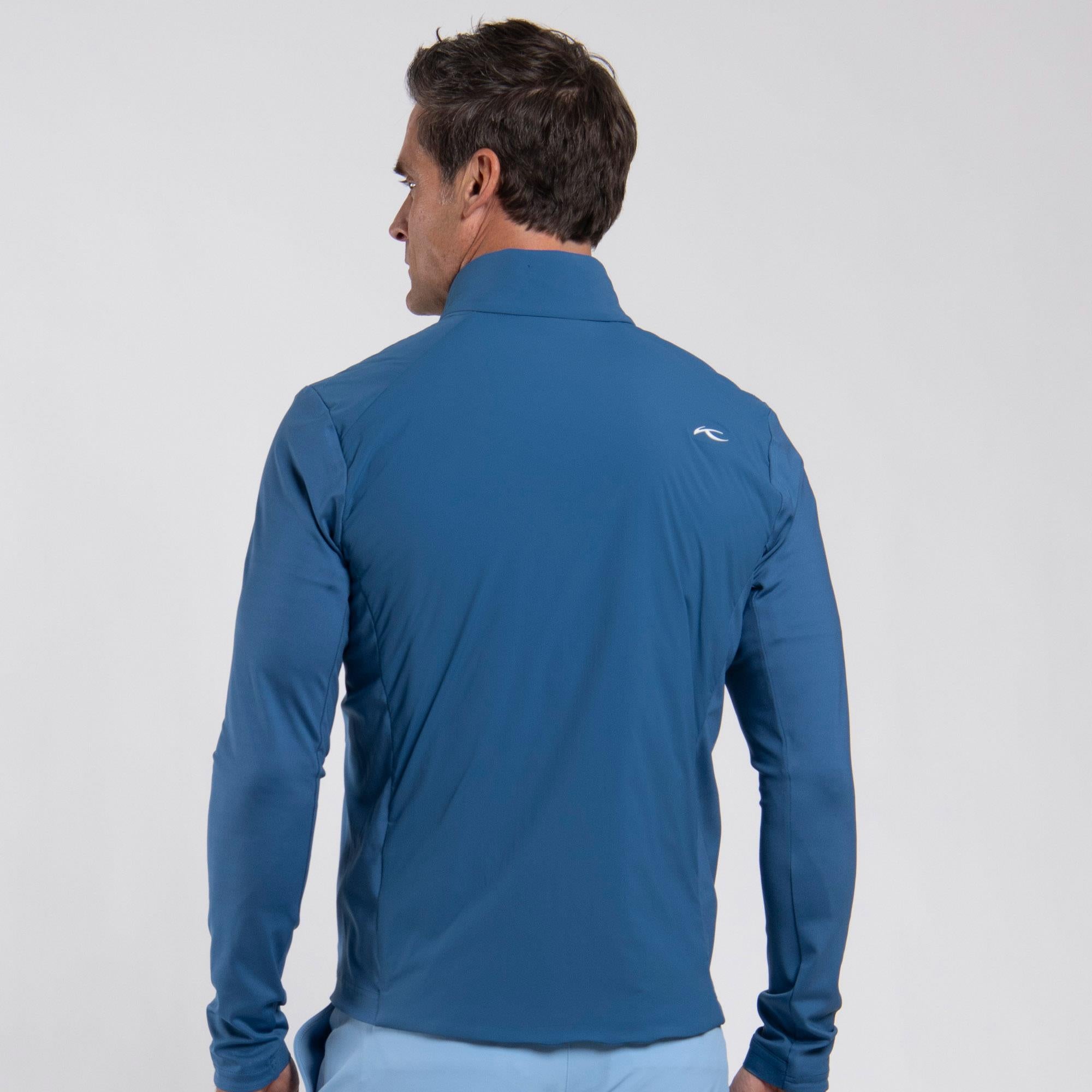 KJUS Reach Insulated Mens Golf Jacket Maritime/Vapor Blue