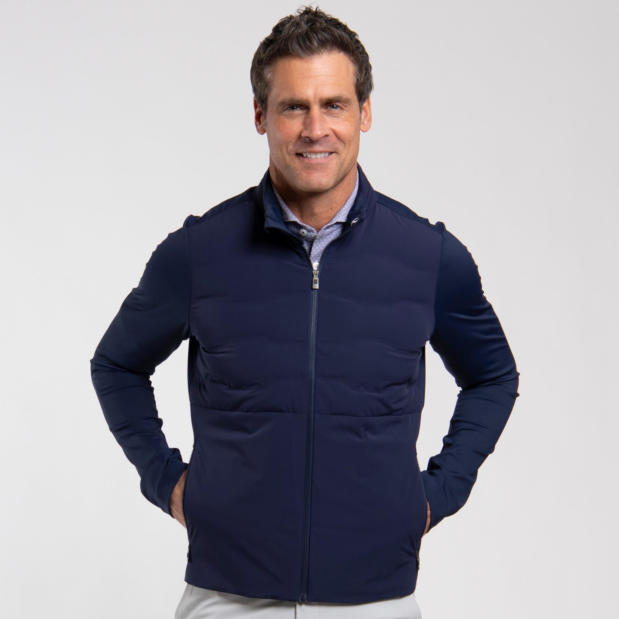 KJUS Regulator Insulated Hybrid Jacket Atlanta Blue