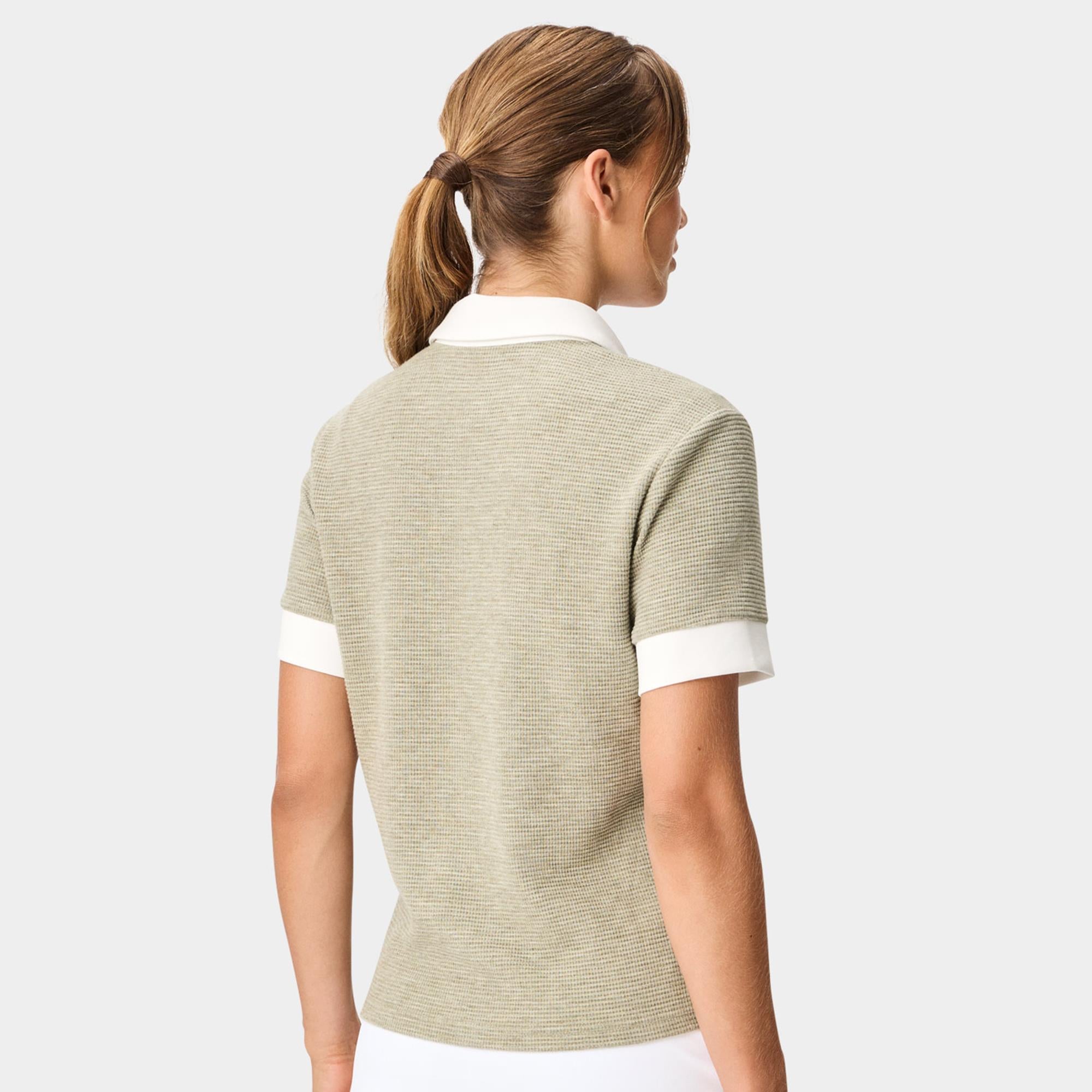 Macade Golf Remi Weave Ladies Golf Polo Shirt Green