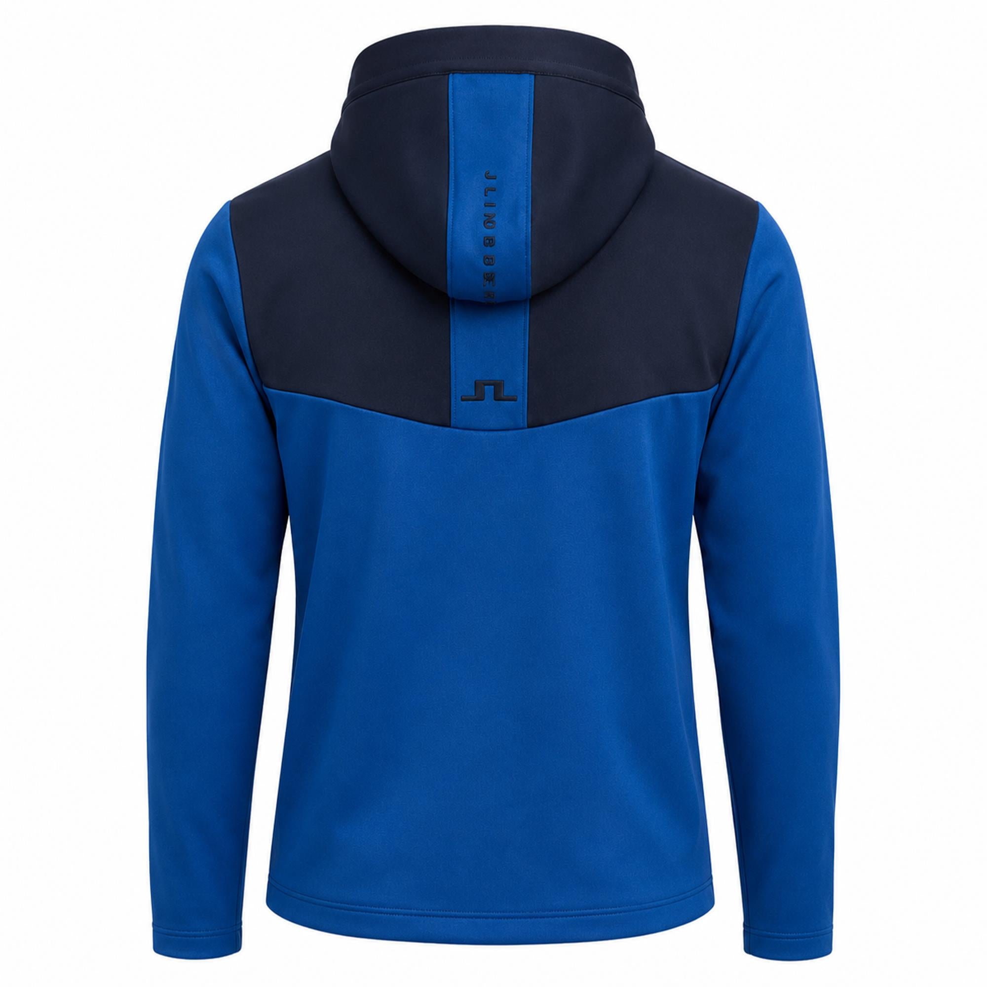 J Lindeberg Maclean Quarter Zip Mens Golf Hoodie Set Sail