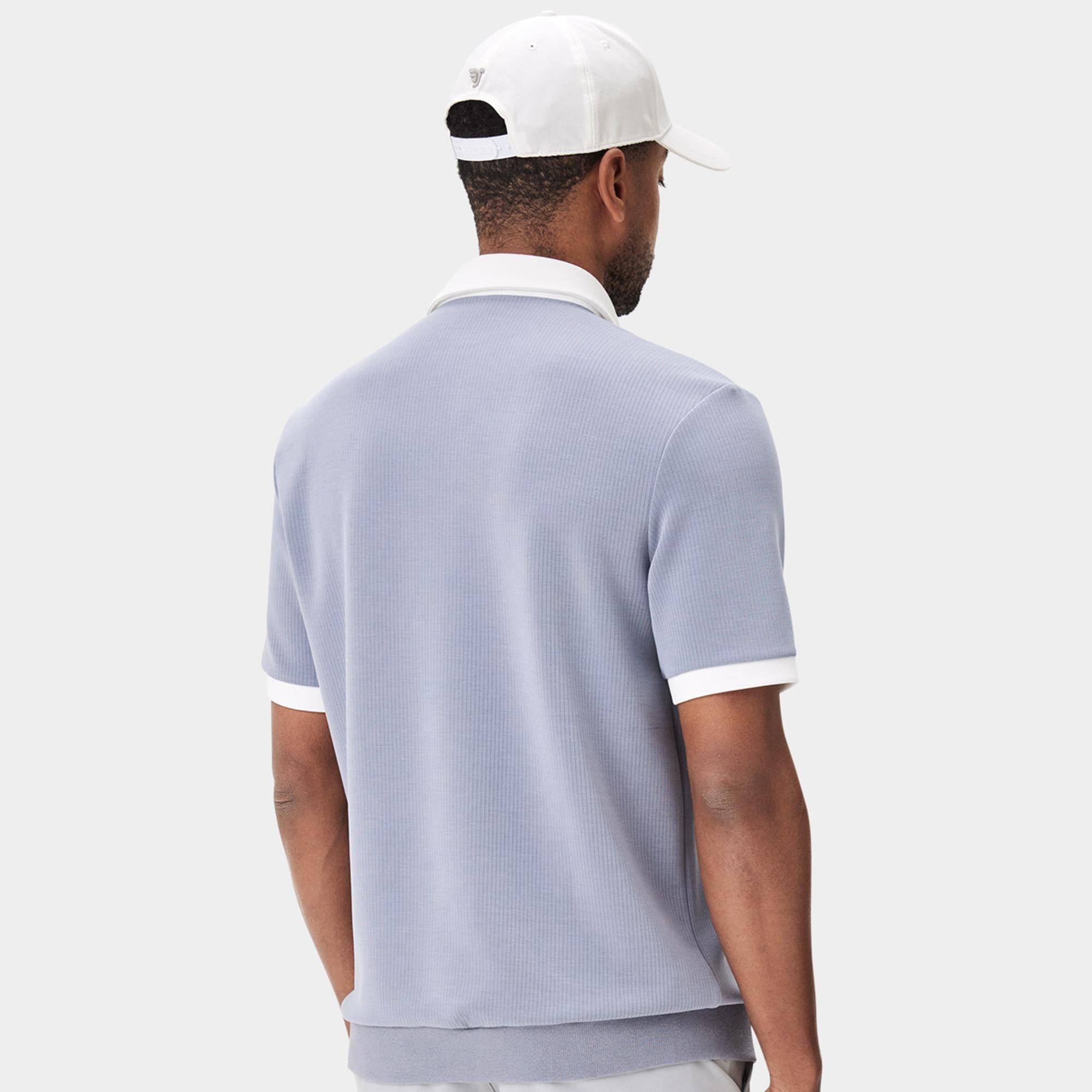 Macade Golf AR Tech Mens Golf Polo Shirt Grey