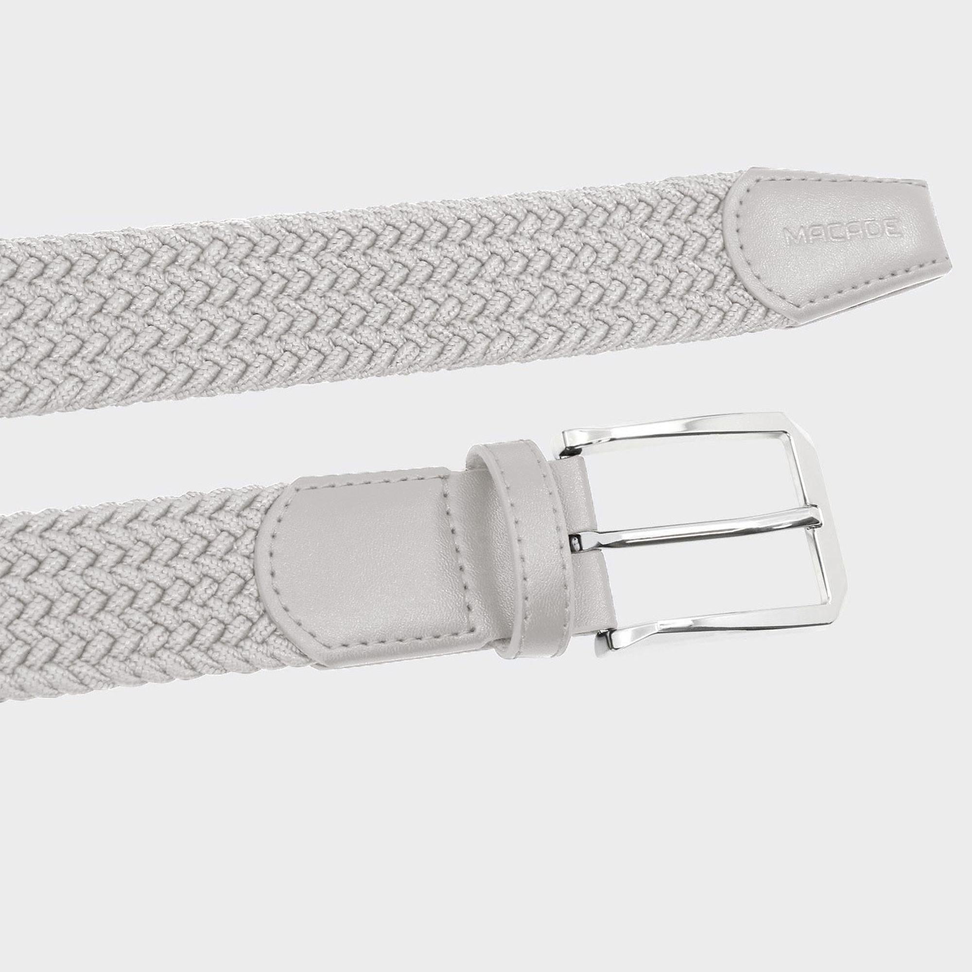 Macade Golf Elastic Mens Belt Bone
