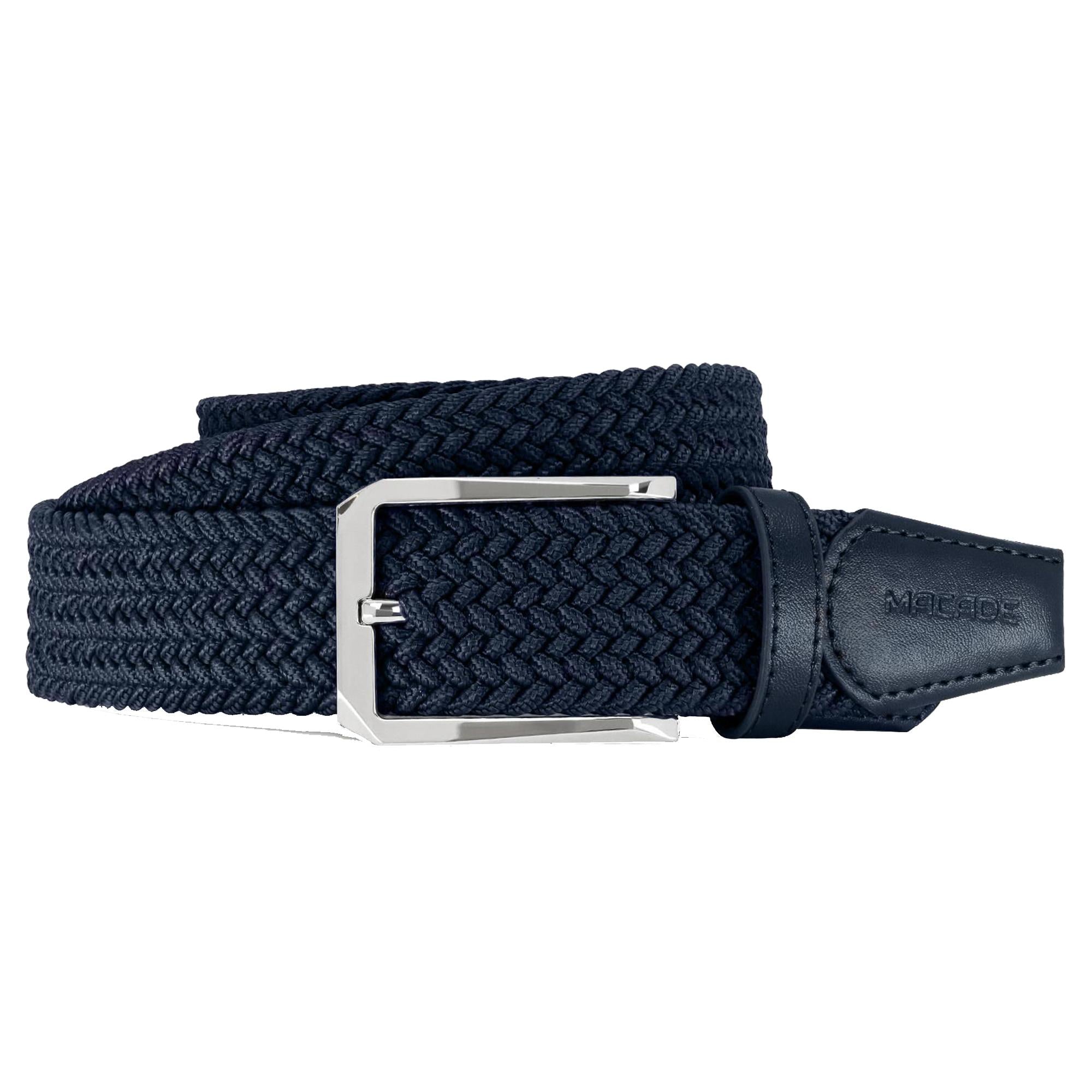 Macade Golf Elastic Mens Belt Navy