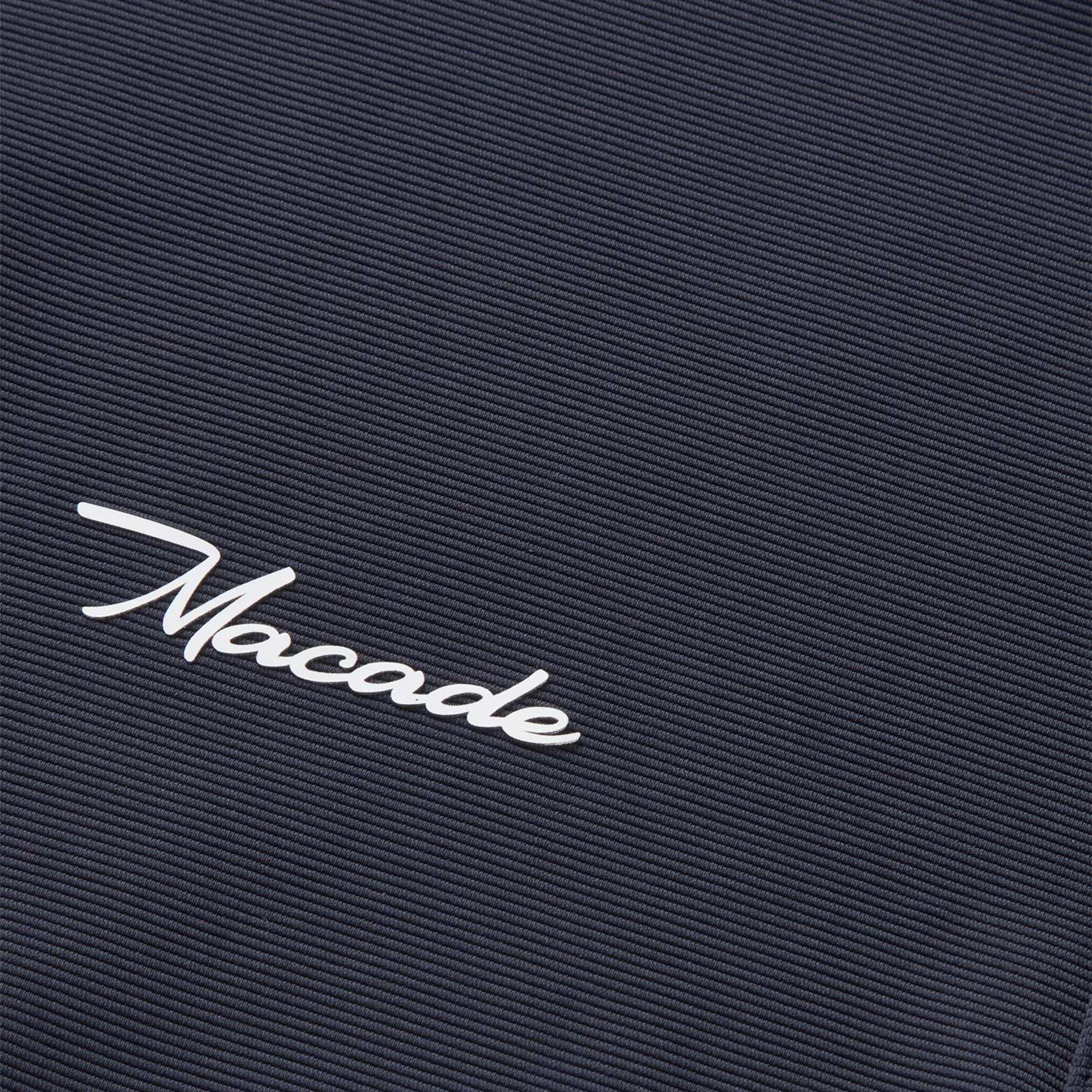 Macade Golf Heath Bomber Mens Golf Polo Shirt Dark Blue