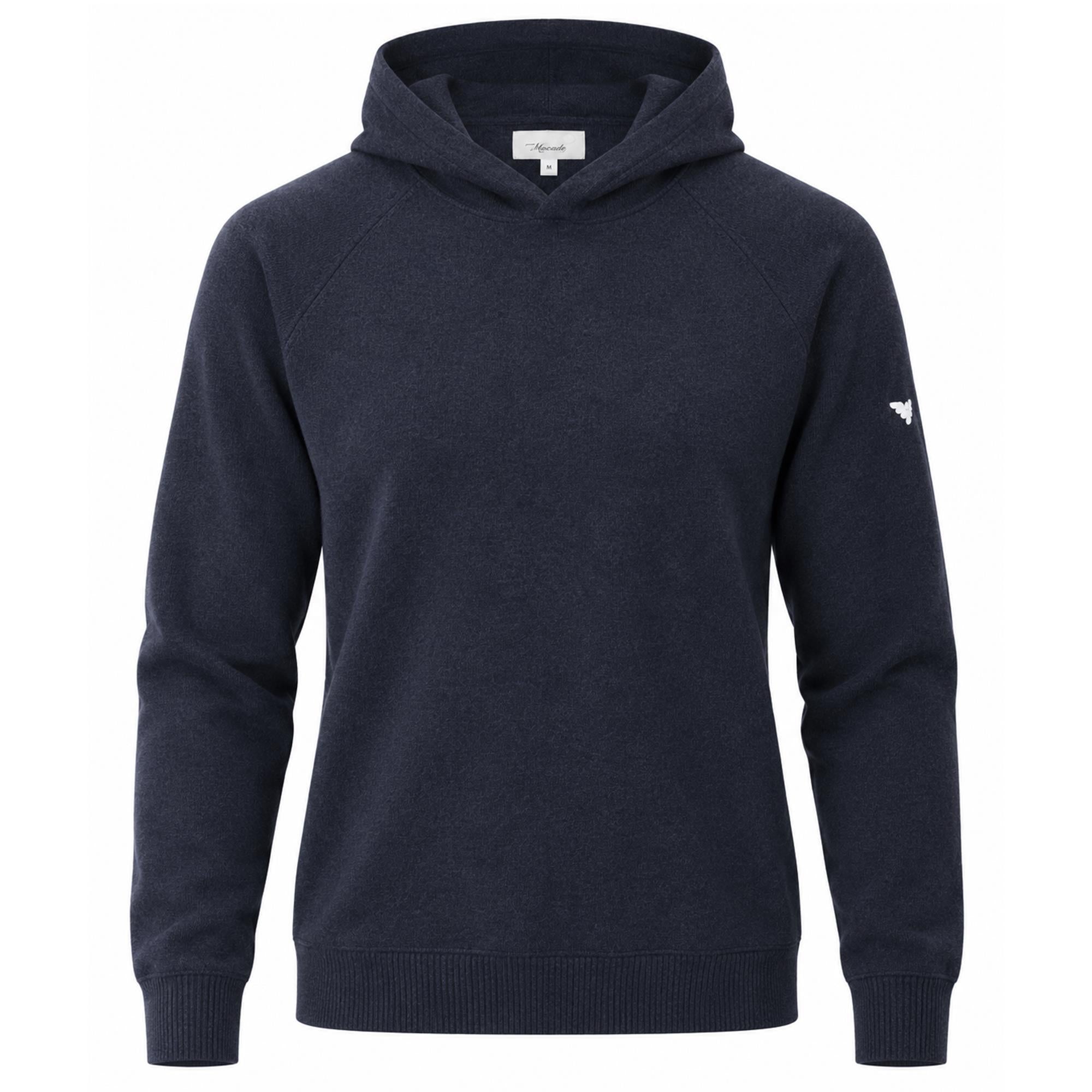 Macade Golf Tech Knit Mens Golf Hoodie Navy