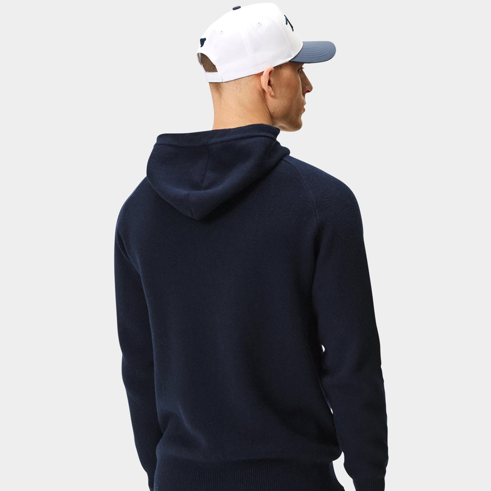 Macade Golf Tech Knit Mens Golf Hoodie Navy