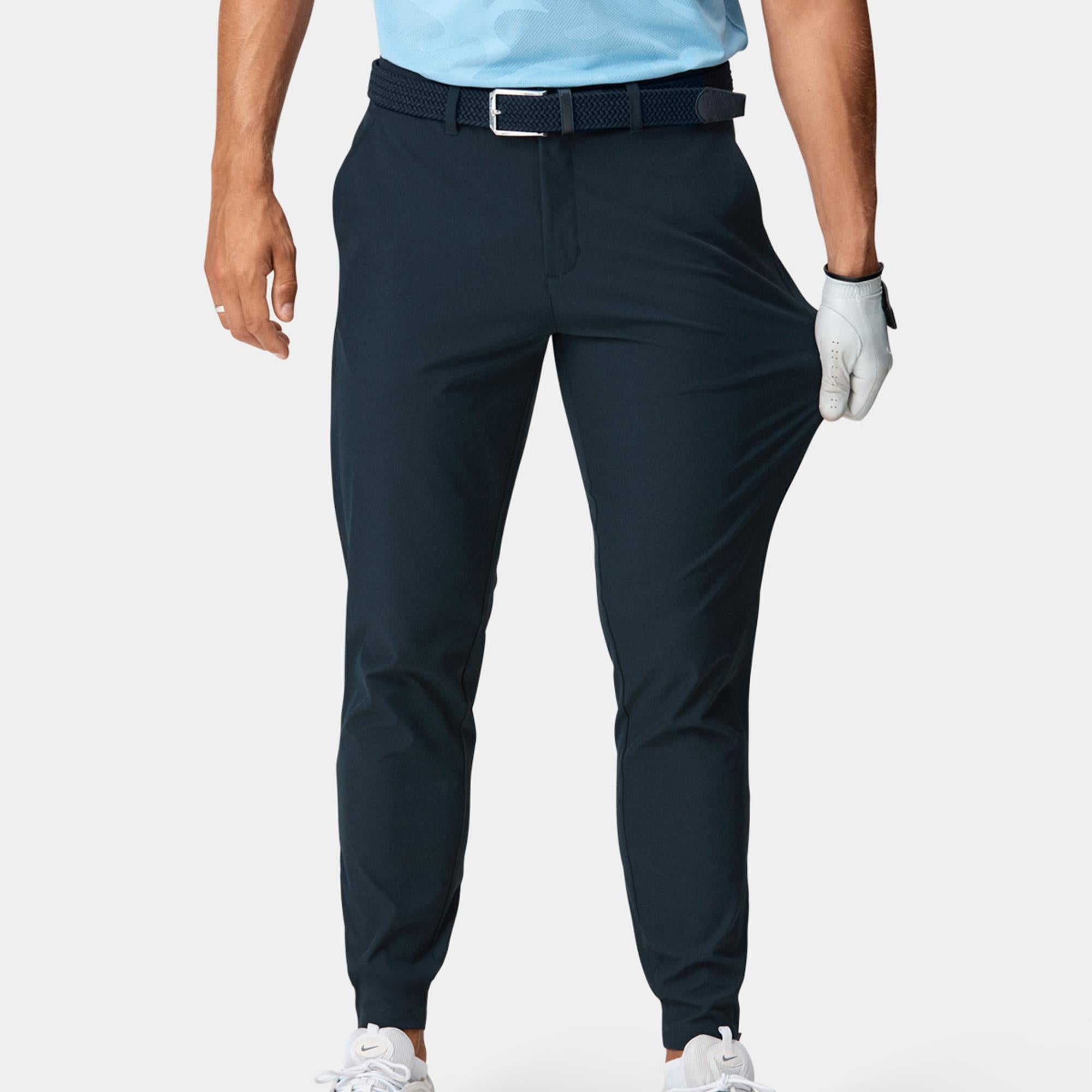 Macade Golf Four Way Stretch Mens Golf Joggers Navy 29.5 Inch Leg