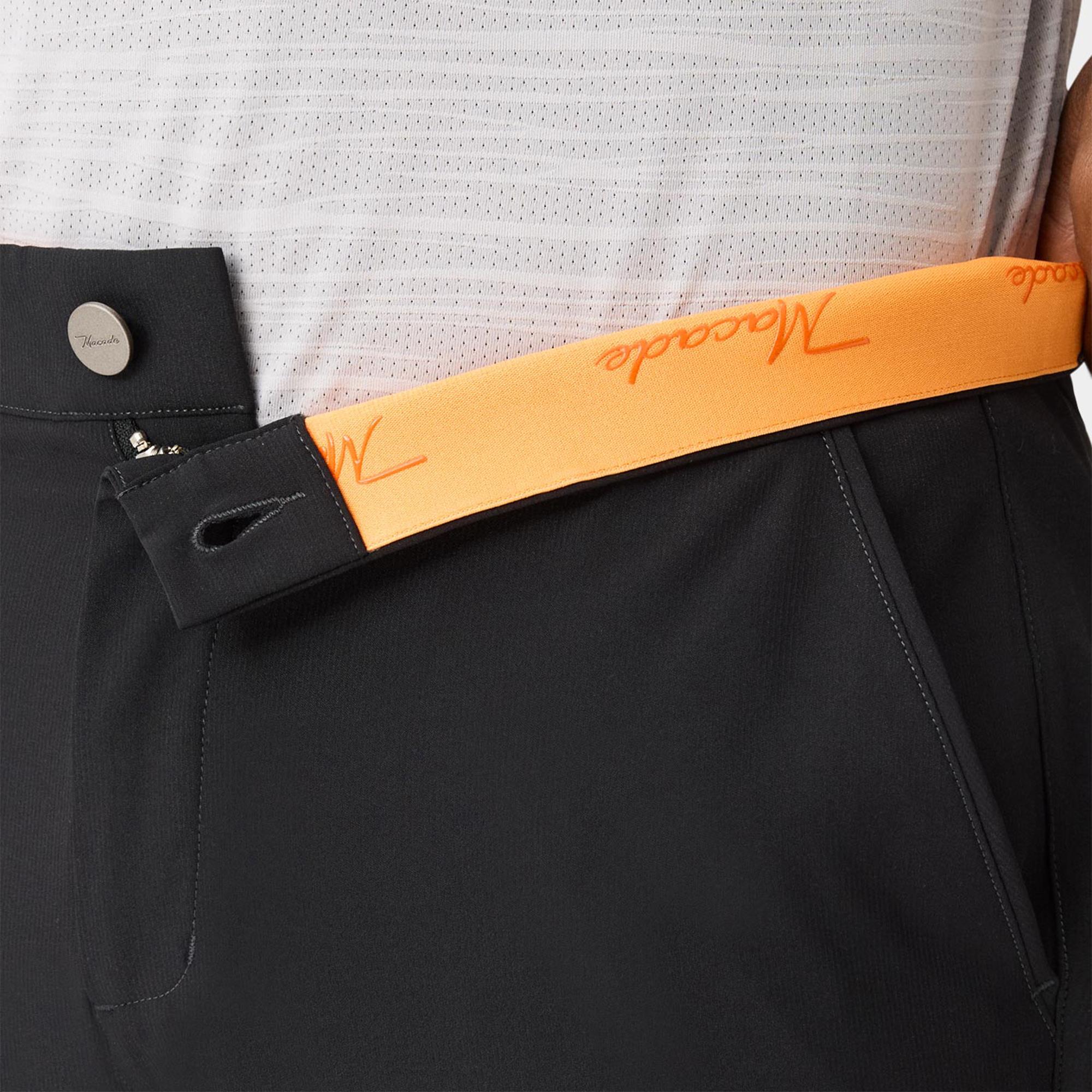 Macade Golf Lightweight Mens Slim Golf Trousers Ash Black