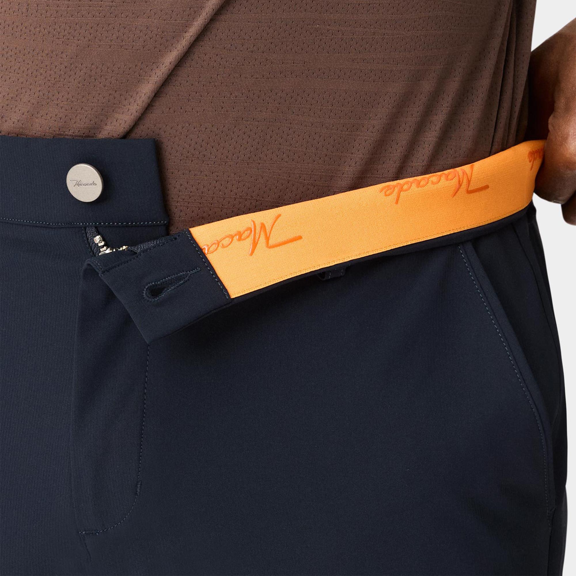 Macade Golf Lightweight Mens Slim Golf Trousers Navy