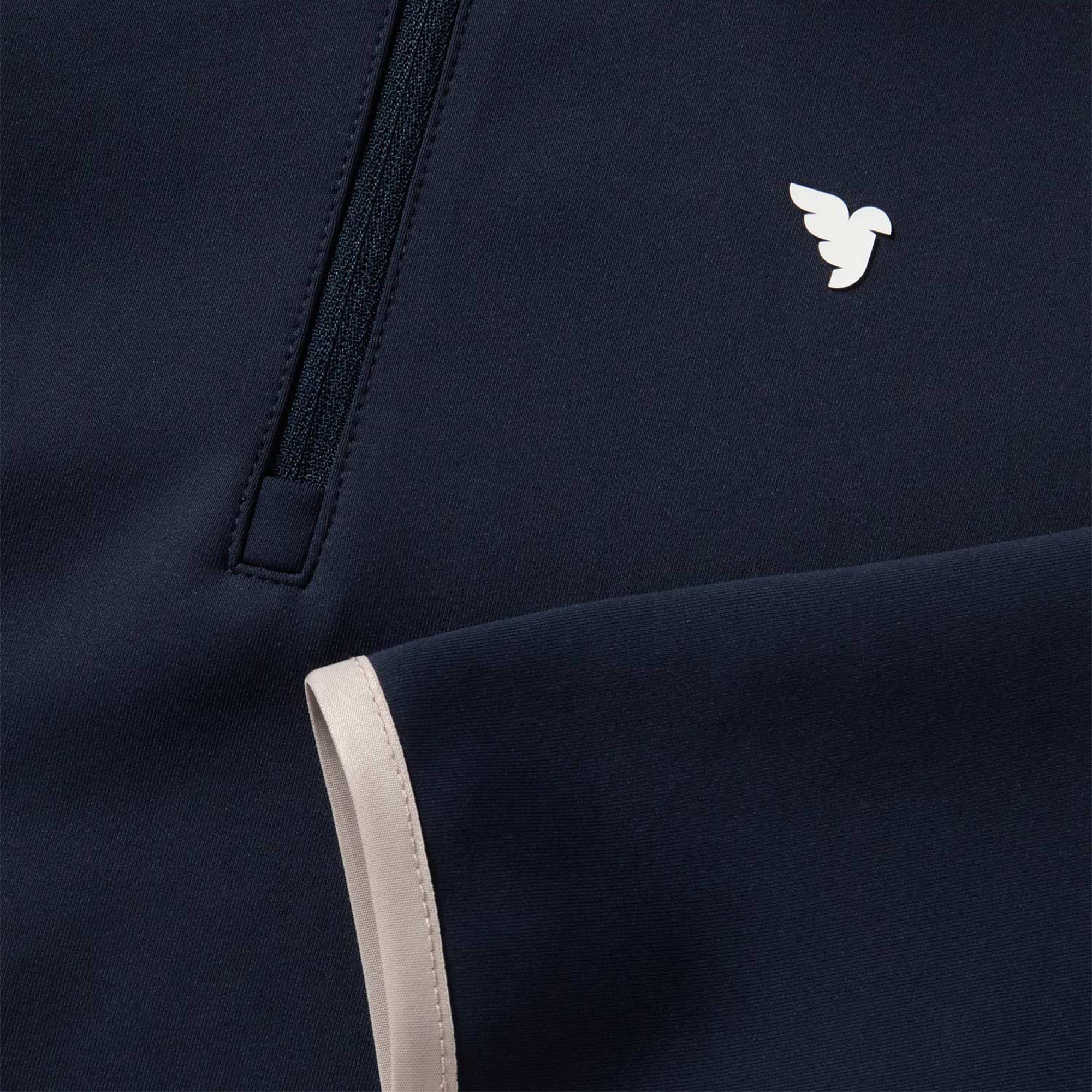 Macade Golf Therma Quarter Zip Mens Golf Mid Layer Navy