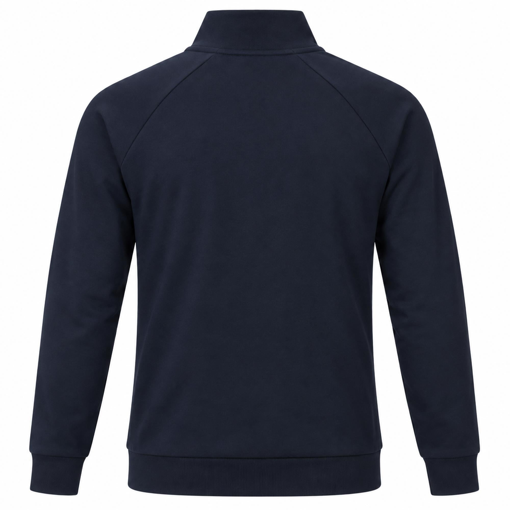 Boss Sense Mens 1/4 Zip Jacket Dark Blue