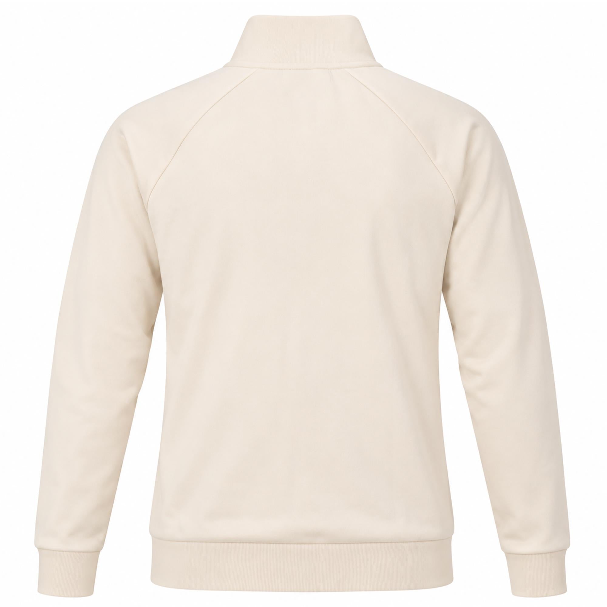 Boss Sense Mens 1/4 Zip Jacket Open White