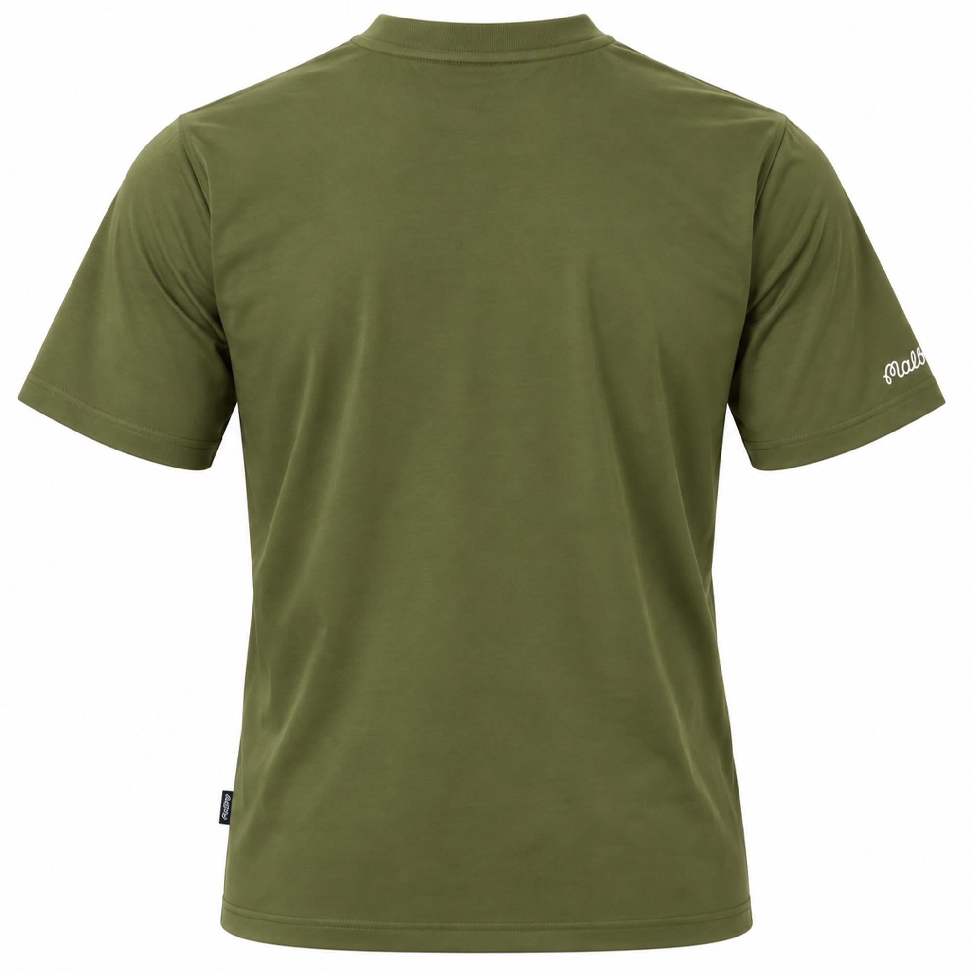 Malbon Golf Icons Bermuda Tee Military Green