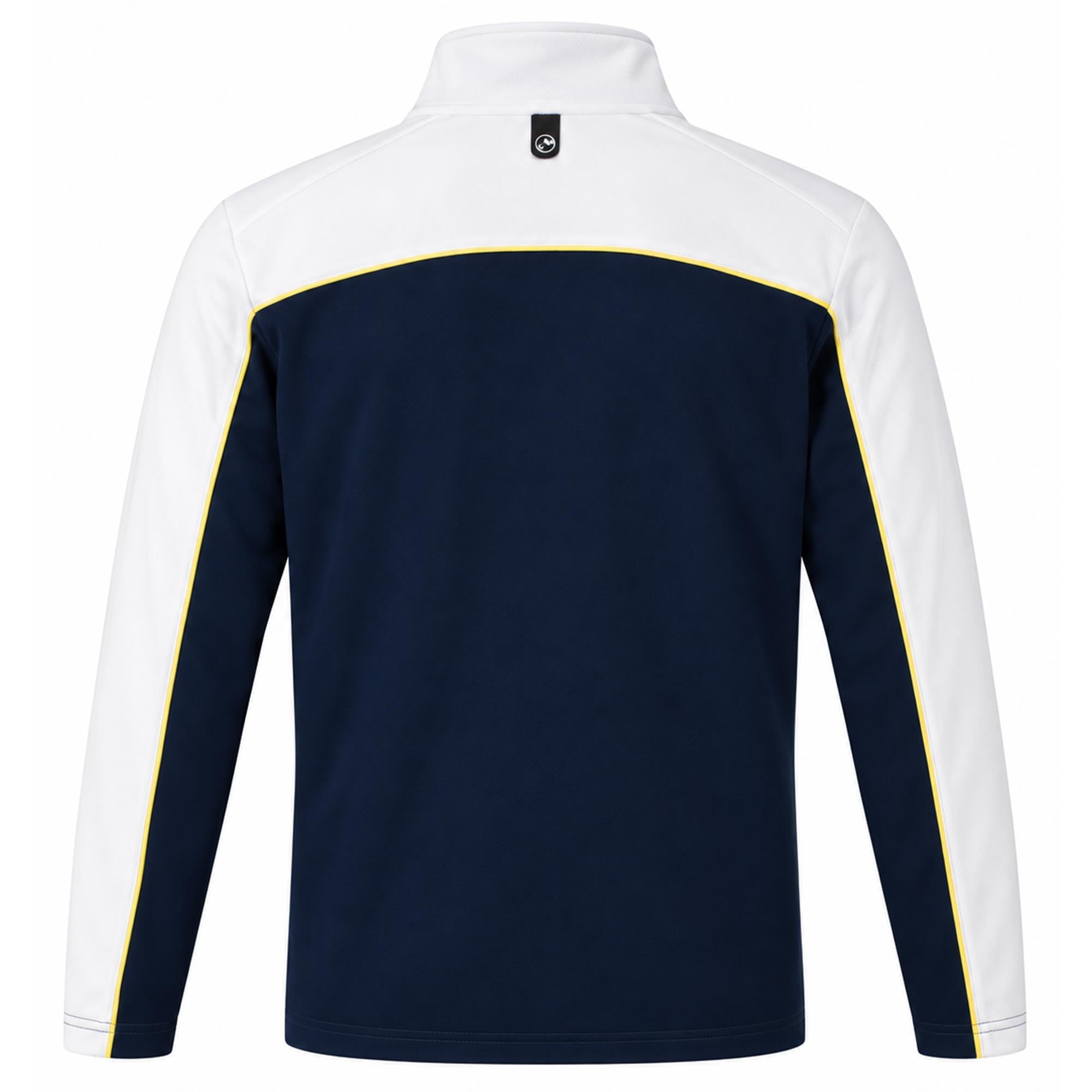 Malbon Golf Aurora Mens Mid Layer Navy