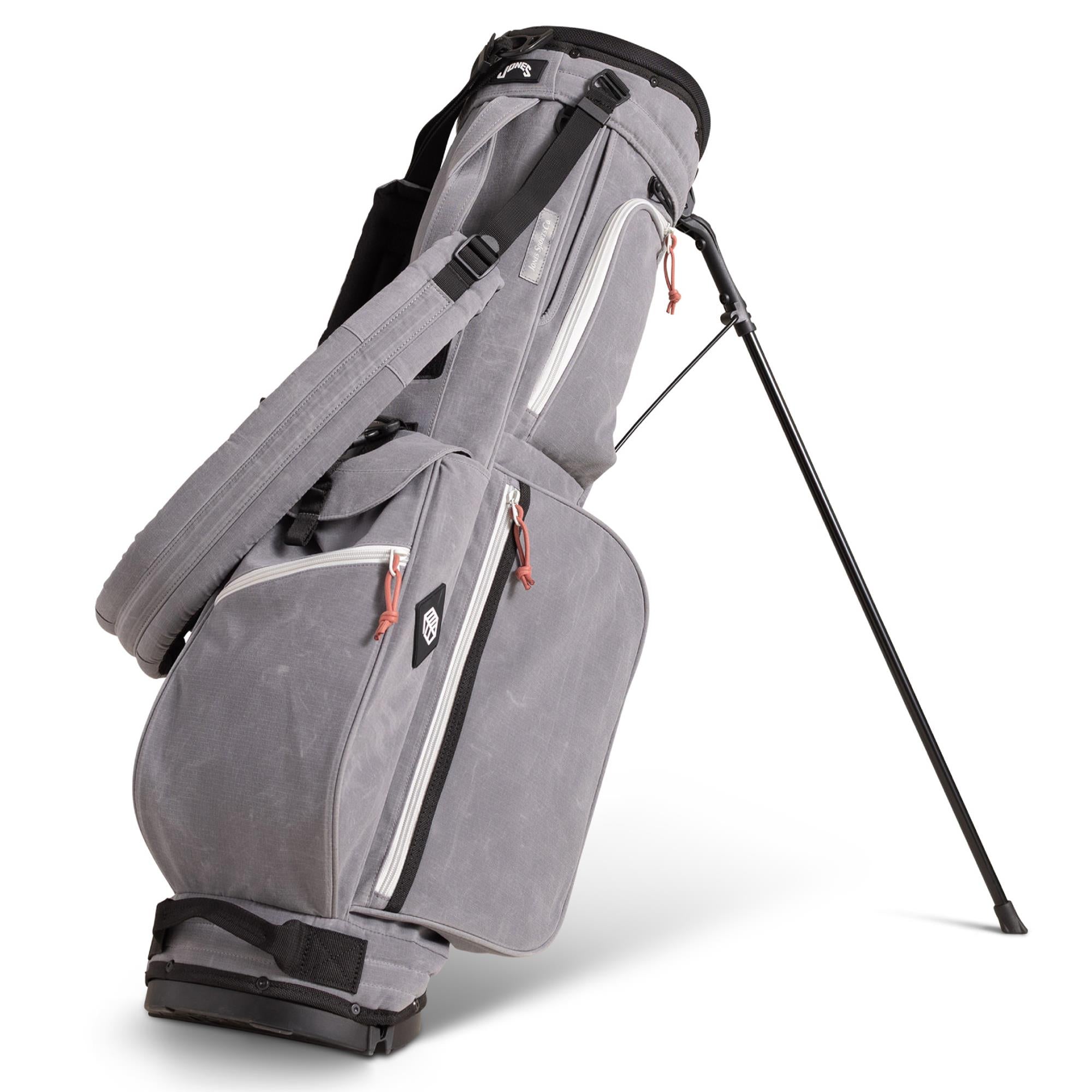 Jones Rover R Stand Golf Bag Graystone F35-R + Wax