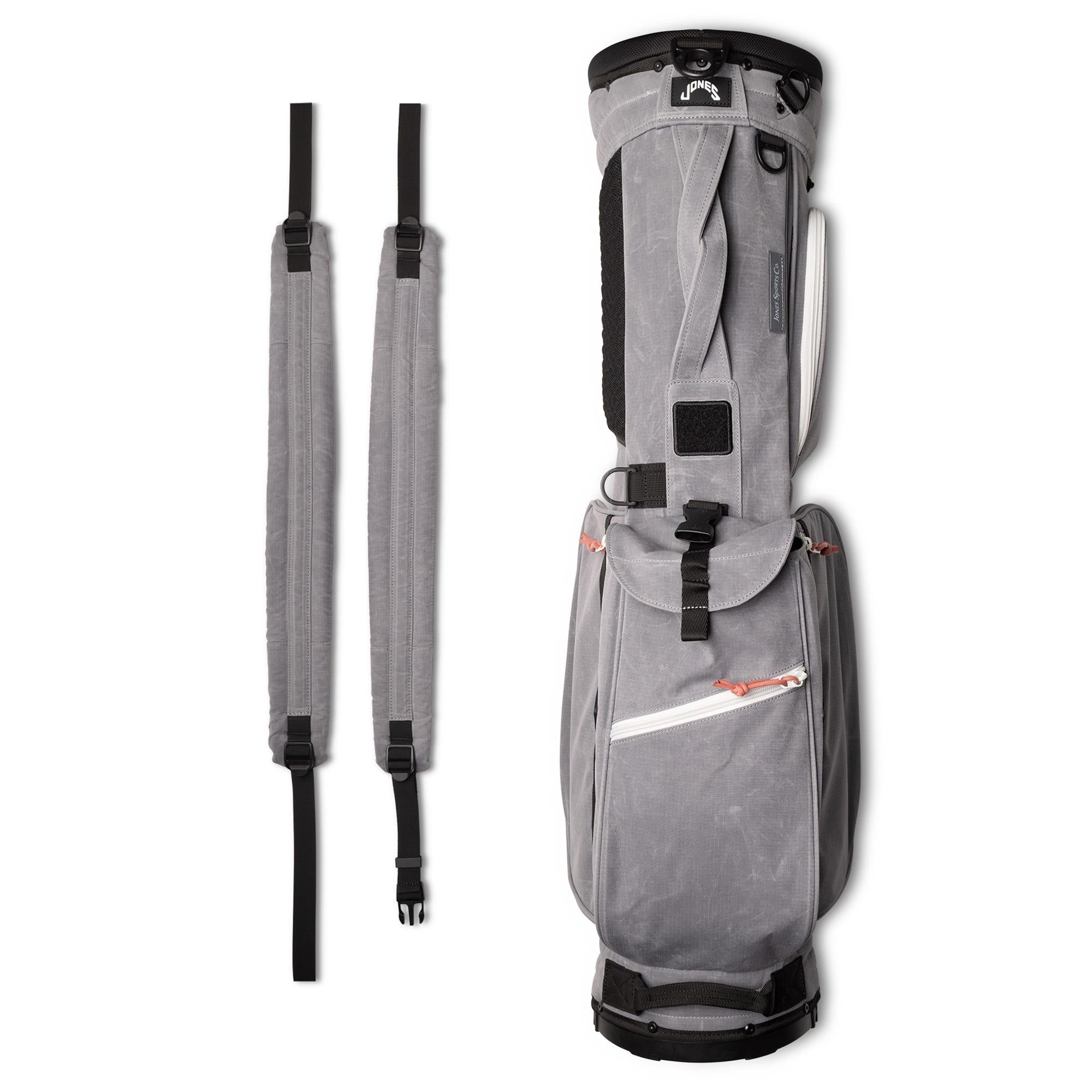 Jones Rover R Stand Golf Bag Graystone F35-R + Wax