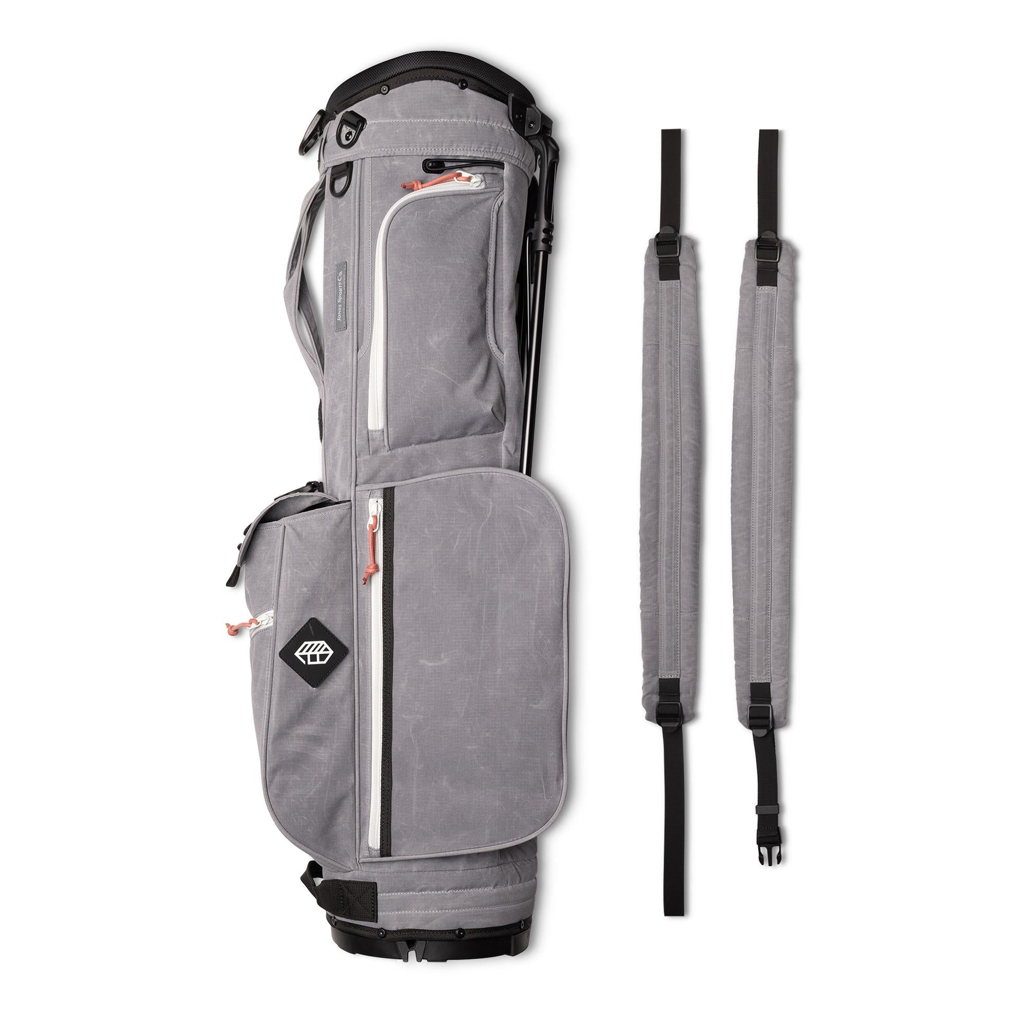 Jones Rover R Stand Golf Bag Graystone F35-R + Wax