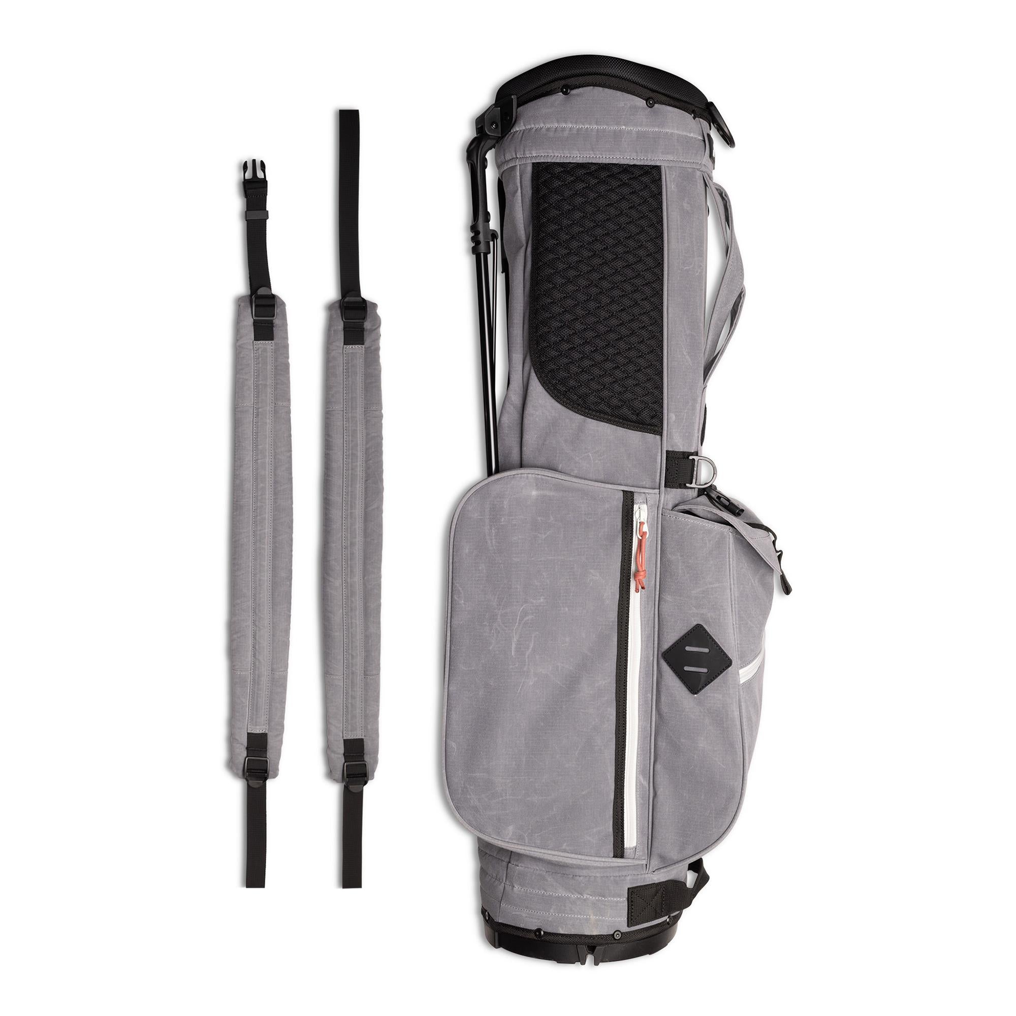 Jones Rover R Stand Golf Bag Graystone F35-R + Wax