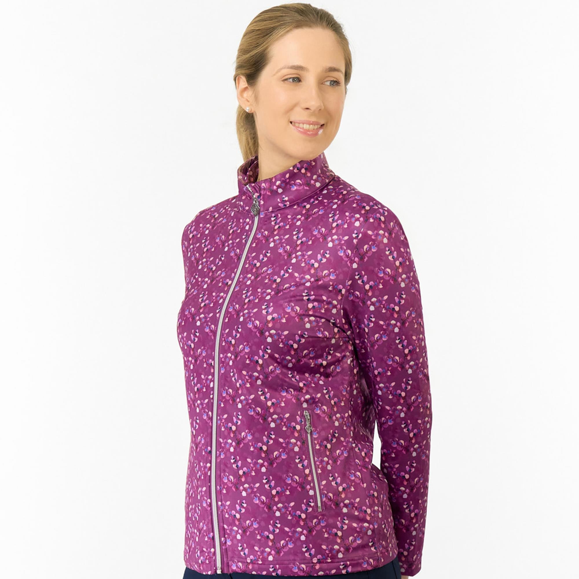 Pure Golf Auttie Winterweight Ladies Golf Jacket Morello Orchard