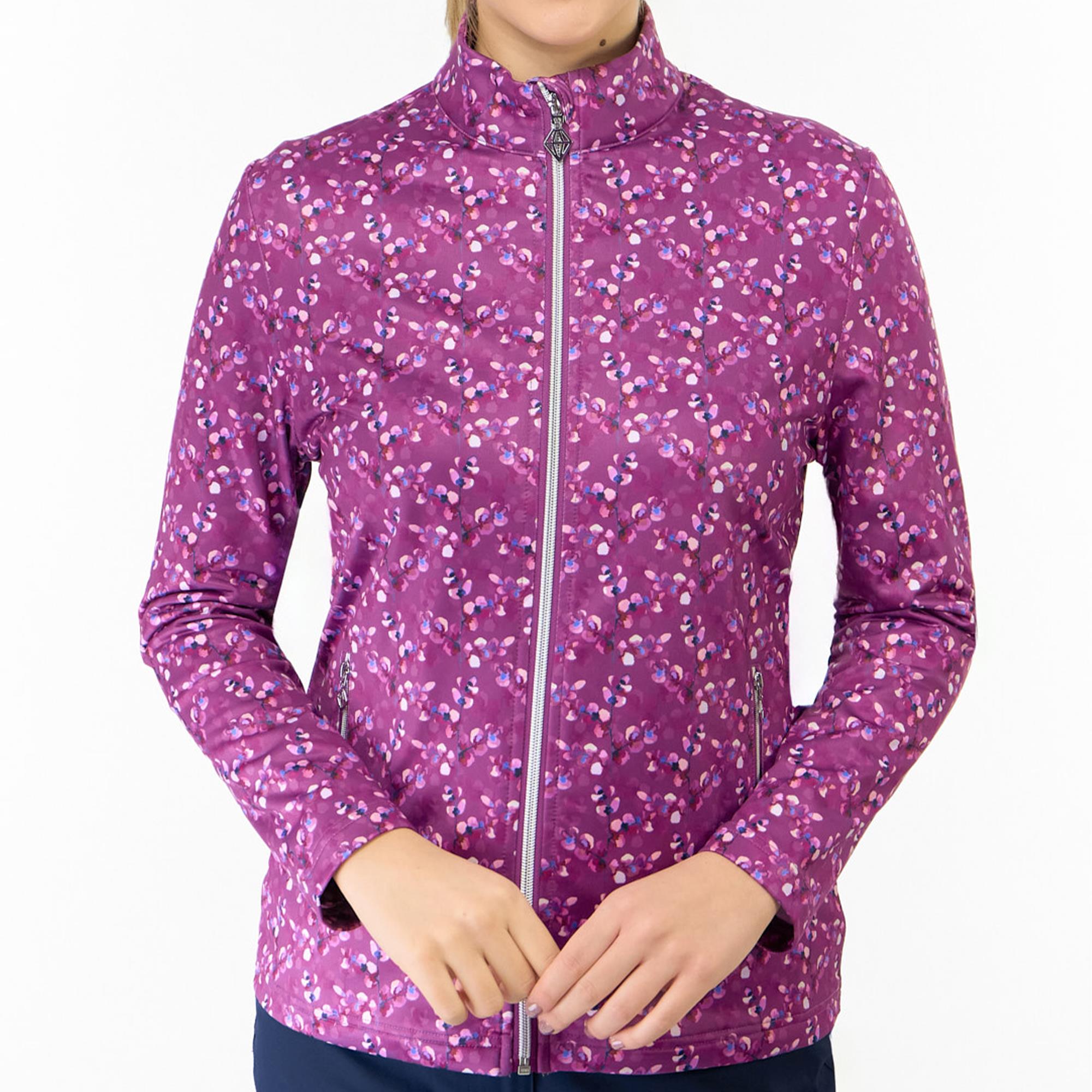Pure Golf Auttie Winterweight Ladies Golf Jacket Morello Orchard