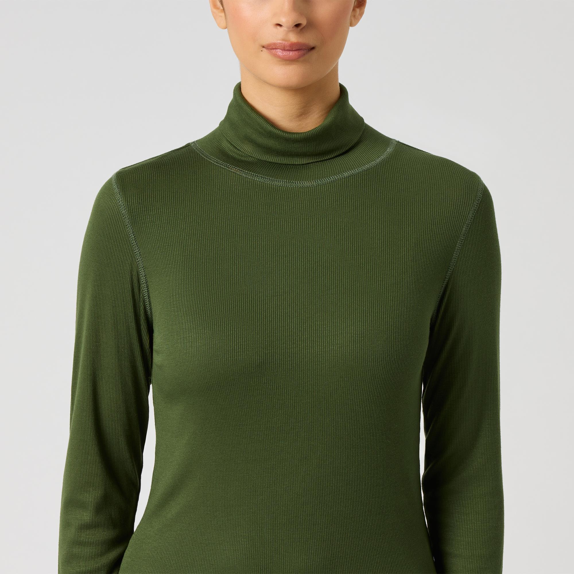Daily Sports Ancona Ladies Golf Roll Neck Khakora