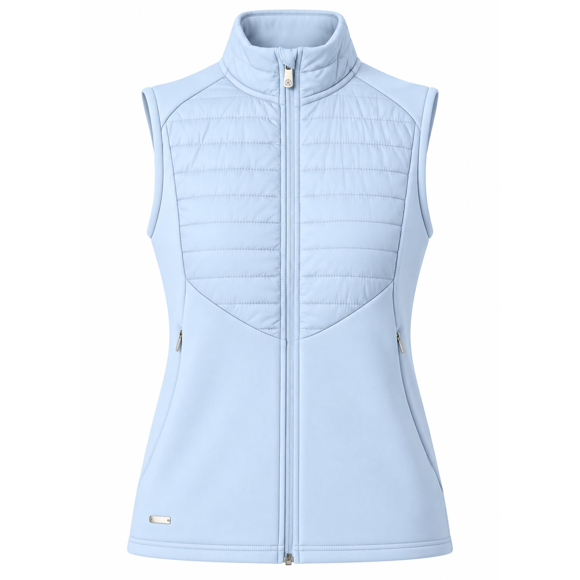 Daily Sports Allos Hybrid Ladies Golf Vest Light Blue