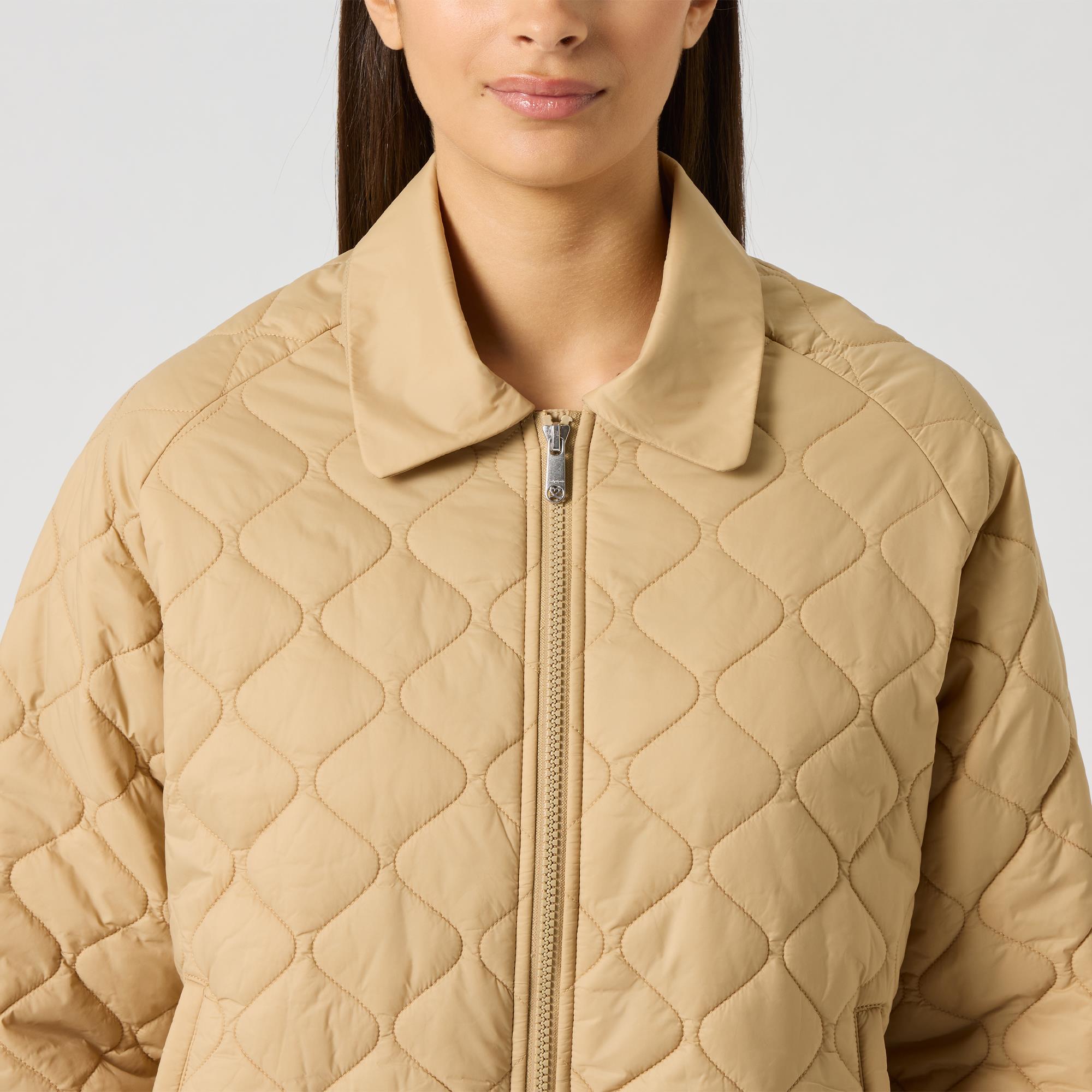 Daily Sports Quilted Ladies Jacket Bark
