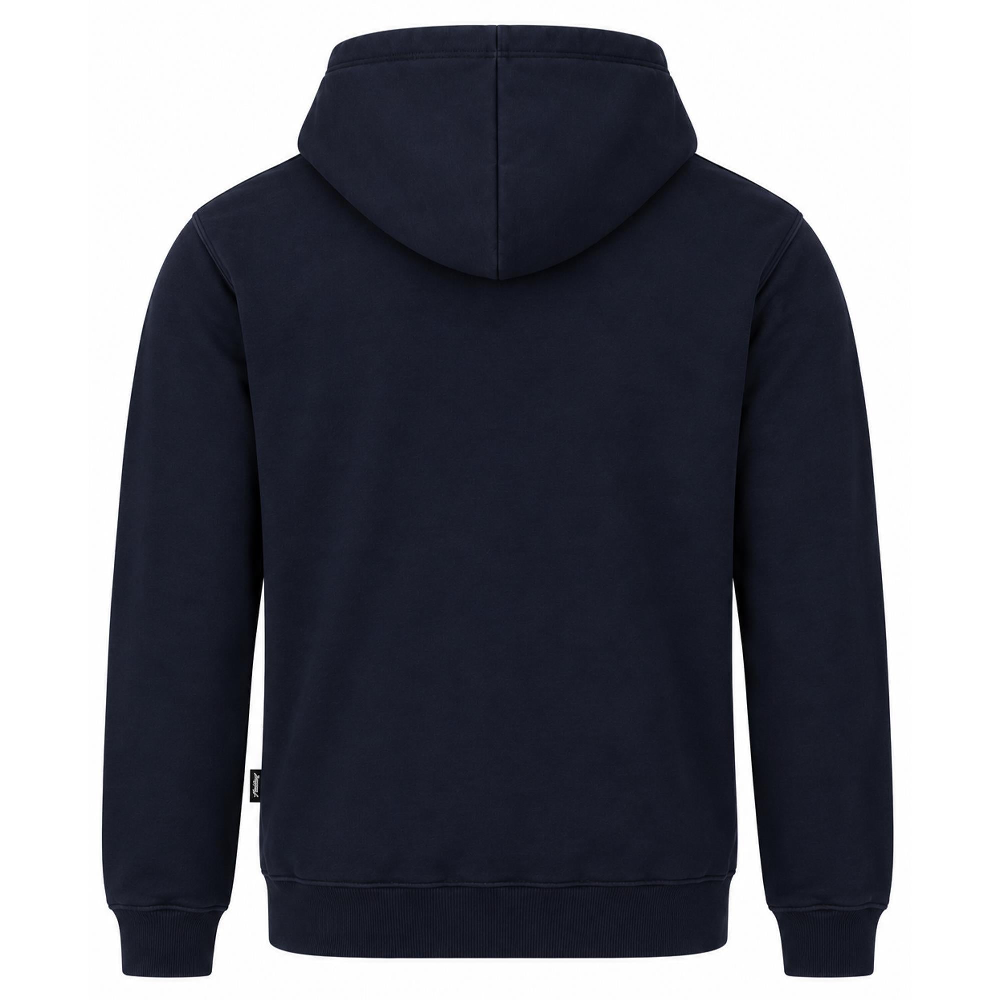 Malbon Golf Icons Cooper Bucket Fesque Hoodie Navy