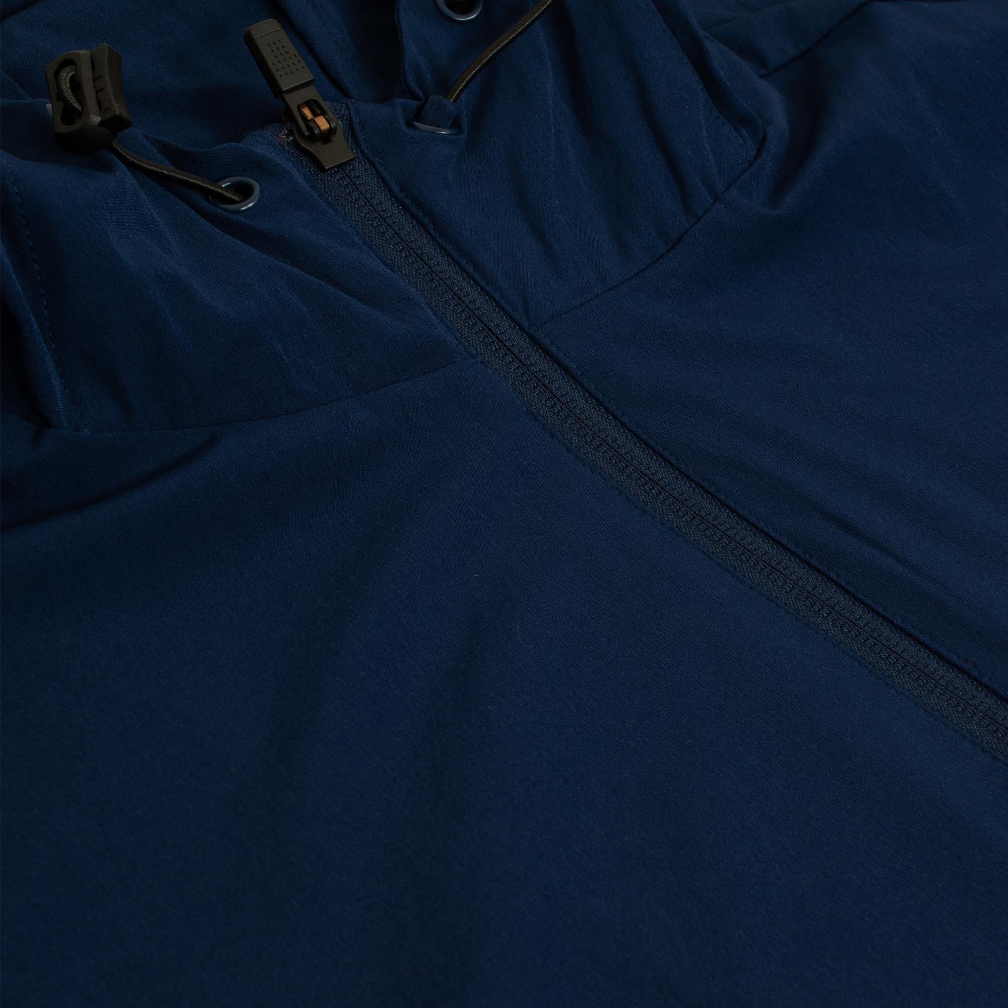 Malbon Golf Icons Cooper Bucket Ridge Jacket Navy