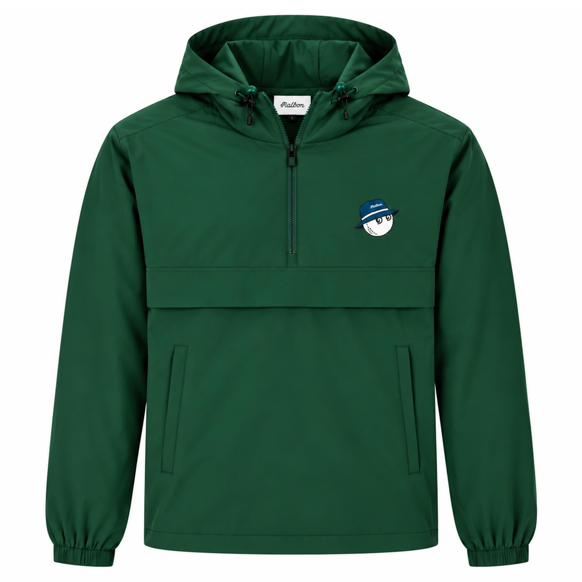 Malbon Golf Icons Cooper Bucket Ridge Jacket Forest