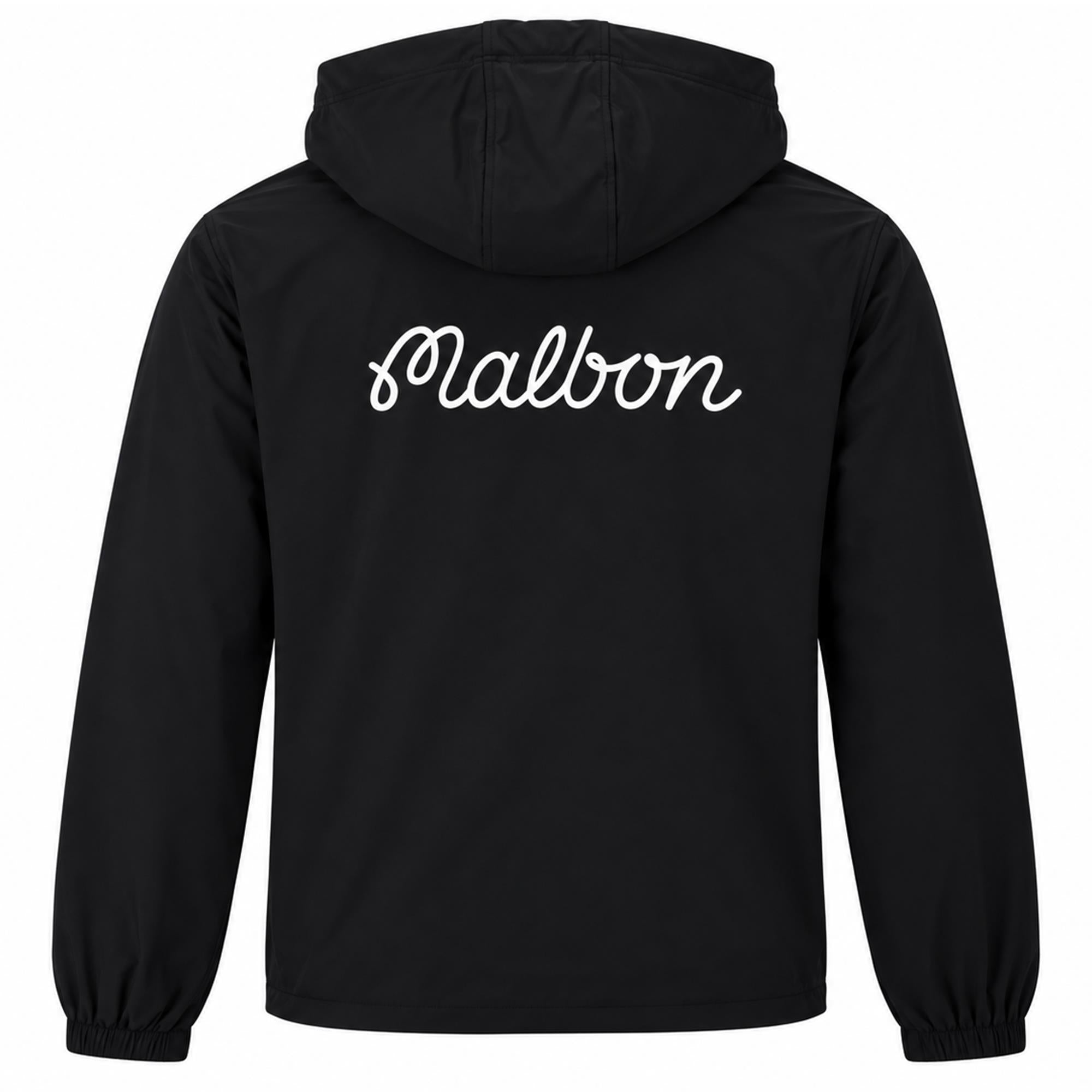 Malbon Golf Icons Cooper Bucket Ridge Jacket Black