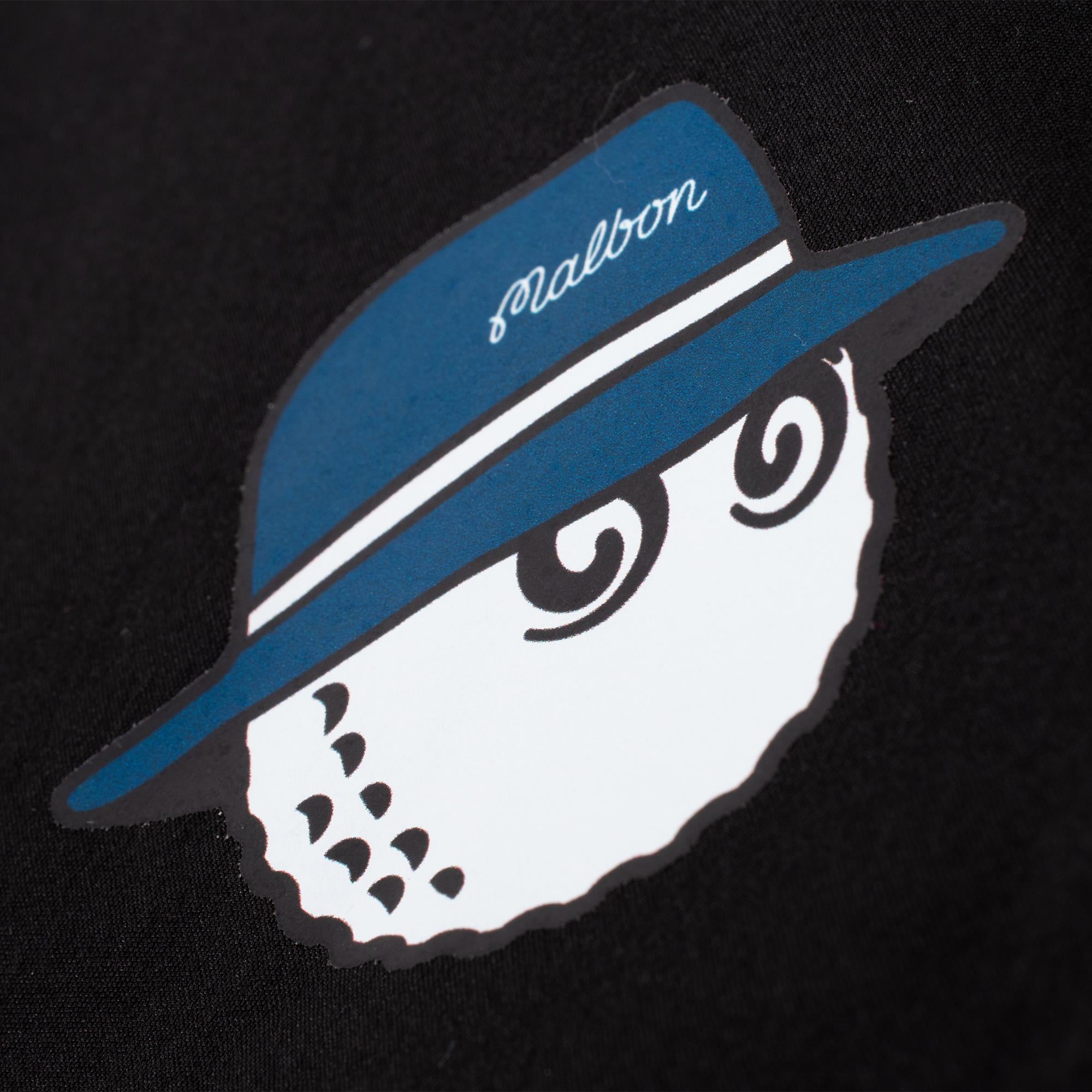 Malbon Golf Icons Cooper Bucket Ridge Jacket Black